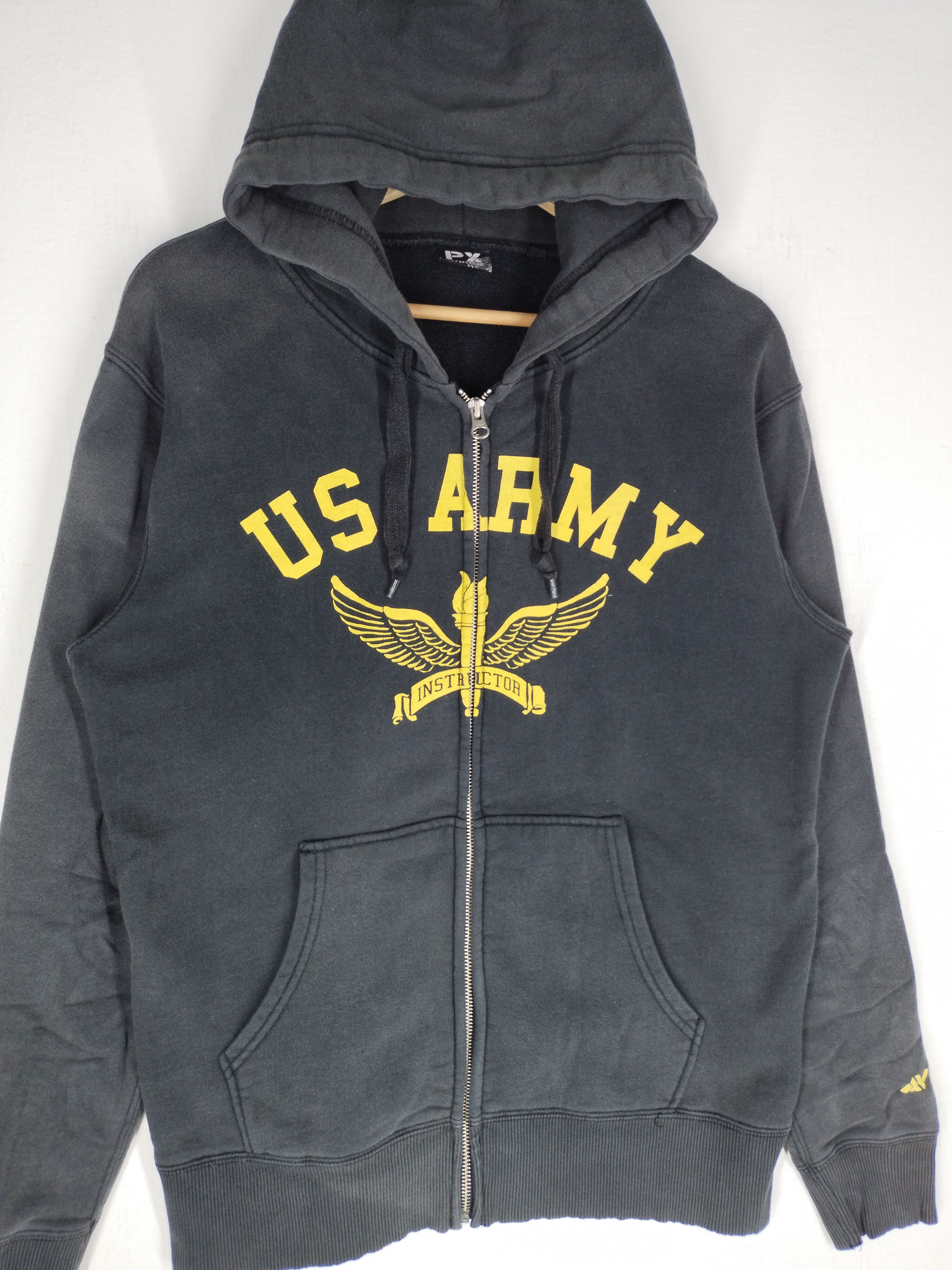 Avirex × Vintage Vintage Avirex PX US Army Zipper Hoodie Sweatshirt Size US M / EU 48-50 / 2 - 9 Thumbnail