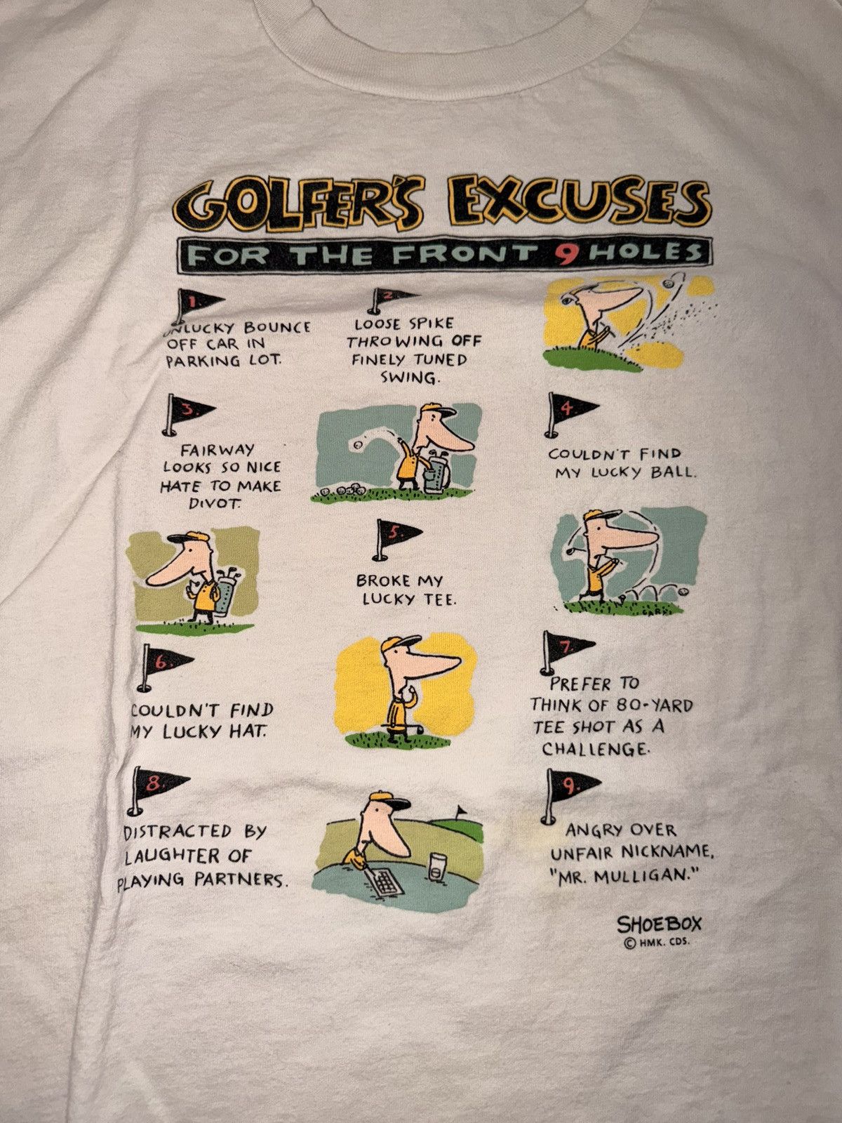 Jerzees Vintage Golf Humor tee Size US XL / EU 56 / 4 - 2 Thumbnail