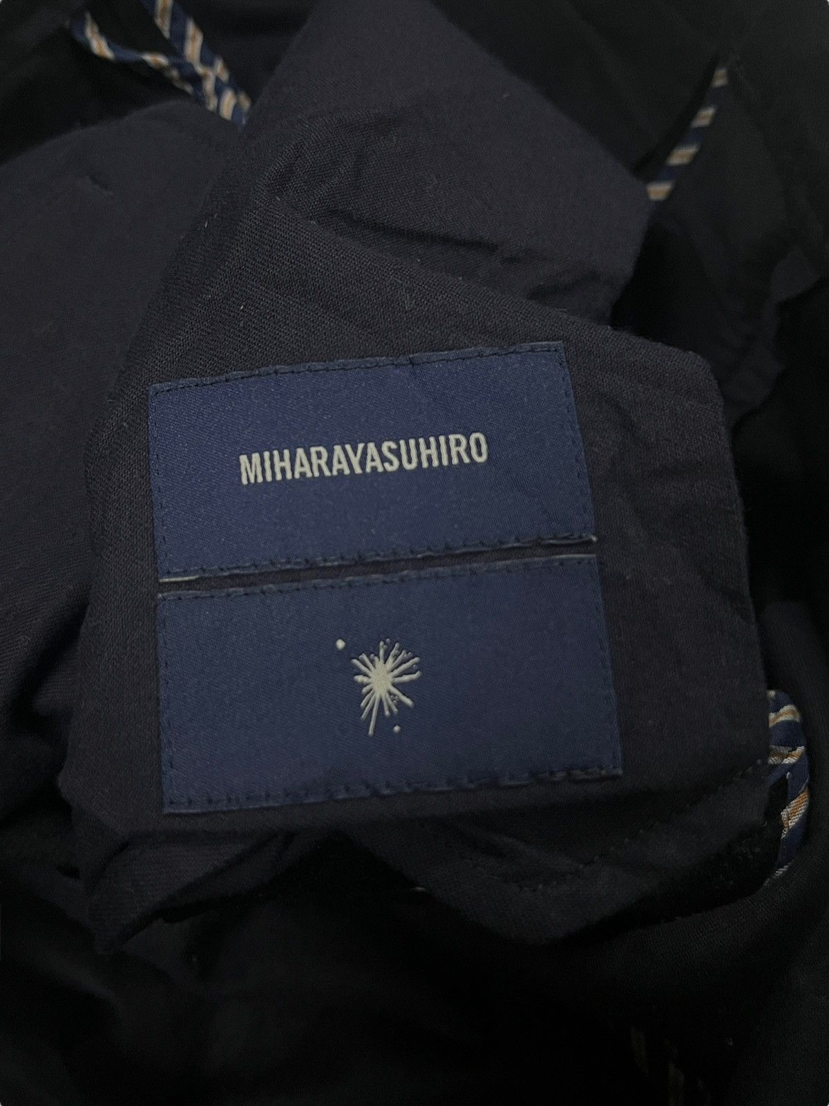 Maison MIHARA YASUHIRO Miharayasuhiro Drop Crotch Loose Crop Pants Size US 33 - 9 Thumbnail