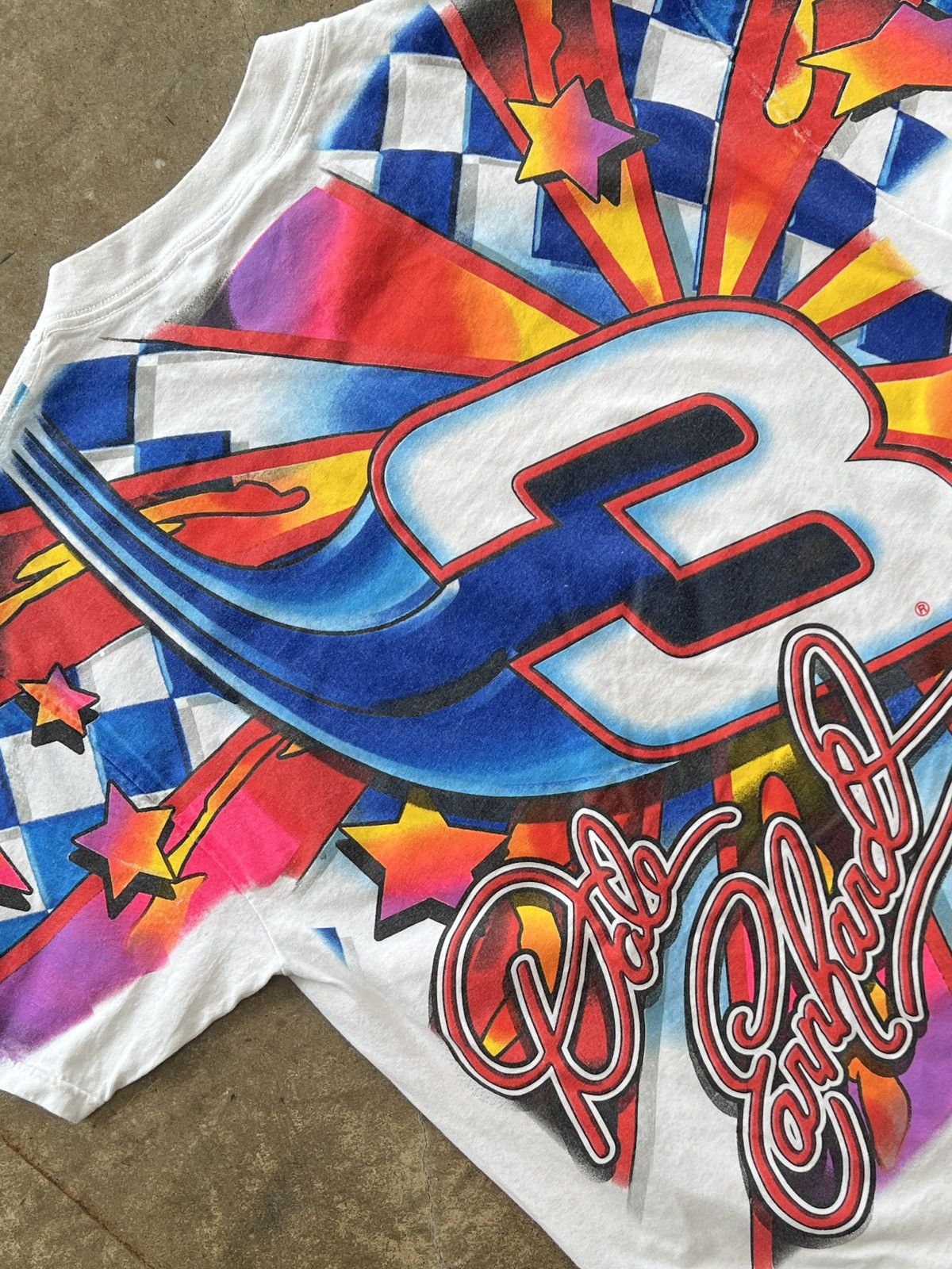 NASCAR Vintage 2000 NASCAR AOP Dale Earnhardt GoodWrench Tee Medium Size US M / EU 48-50 / 2 - 4 Thumbnail