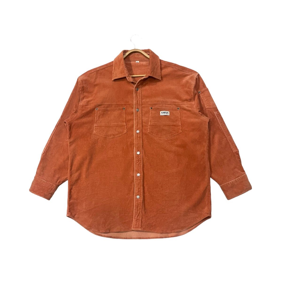 Kansai Yamamoto Vintage Kansai Jeans Two Pockets Buttons Up Jacket Size US XL / EU 56 / 4 - 1 Thumbnail