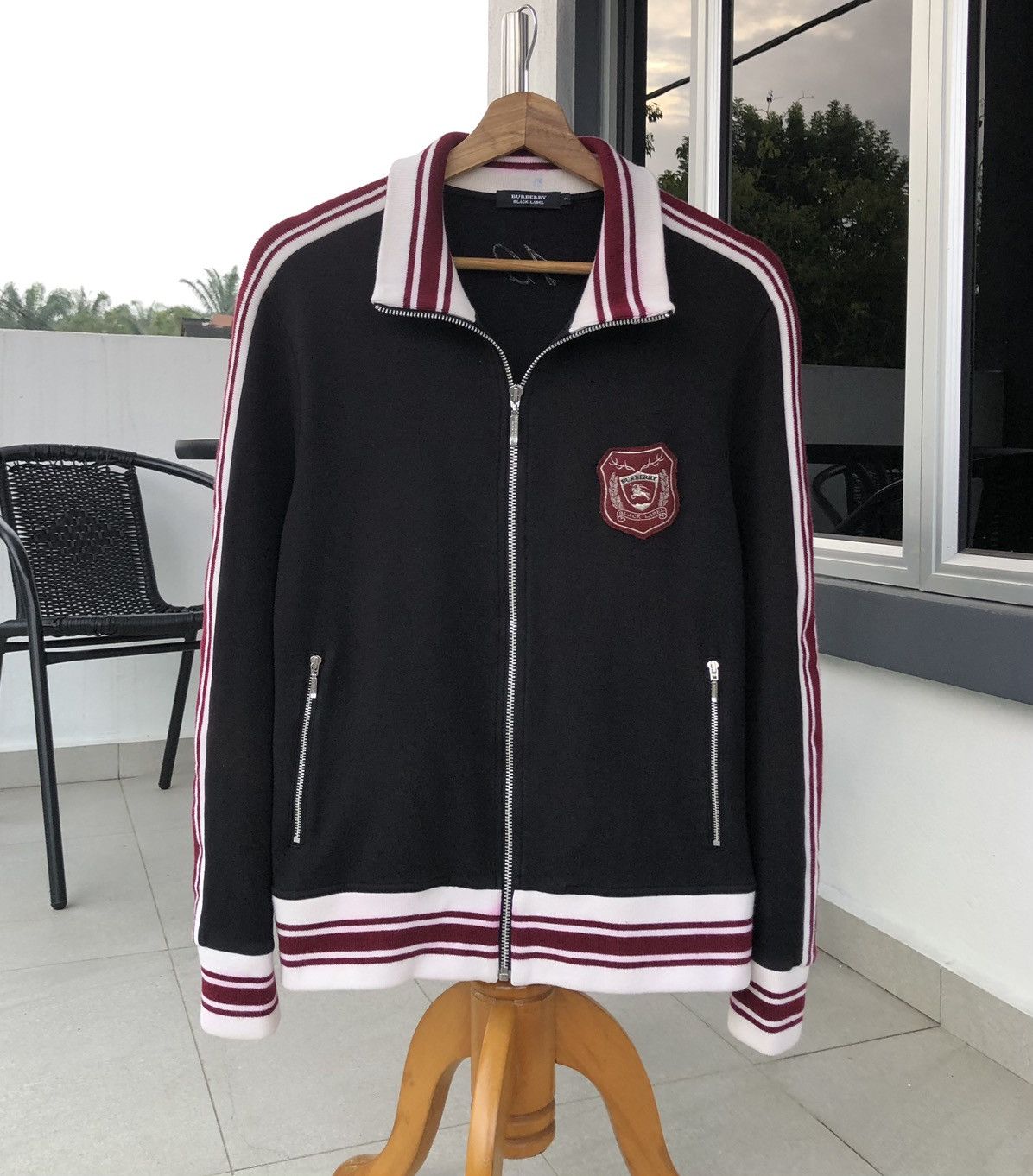 Burberry Burberry Black Label Patch Logo Stretchable Sweaters/Jacket Size US S / EU 44-46 / 1 - 13 Thumbnail