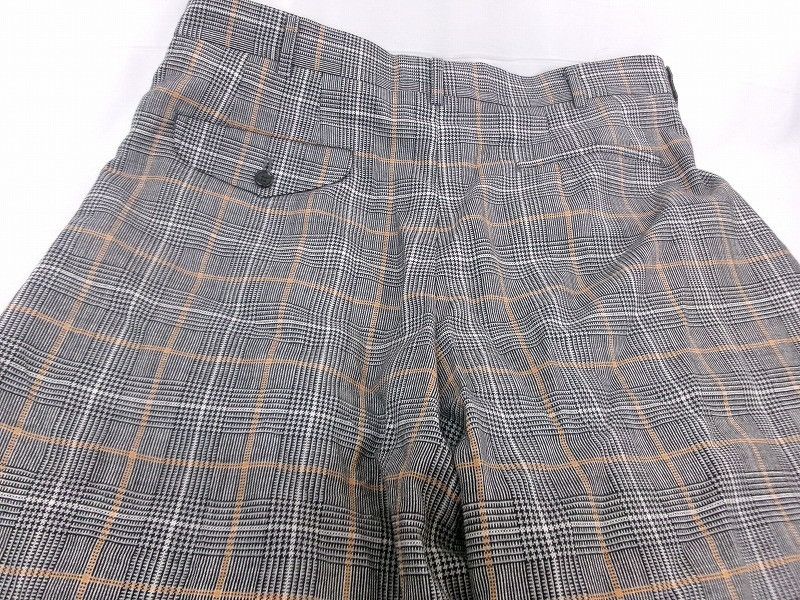 Comme des Garcons Homme Plus Comme Des Garcons Homme Plus Check Skirt Shorts PK-P011 Size US 33 - 8 Thumbnail