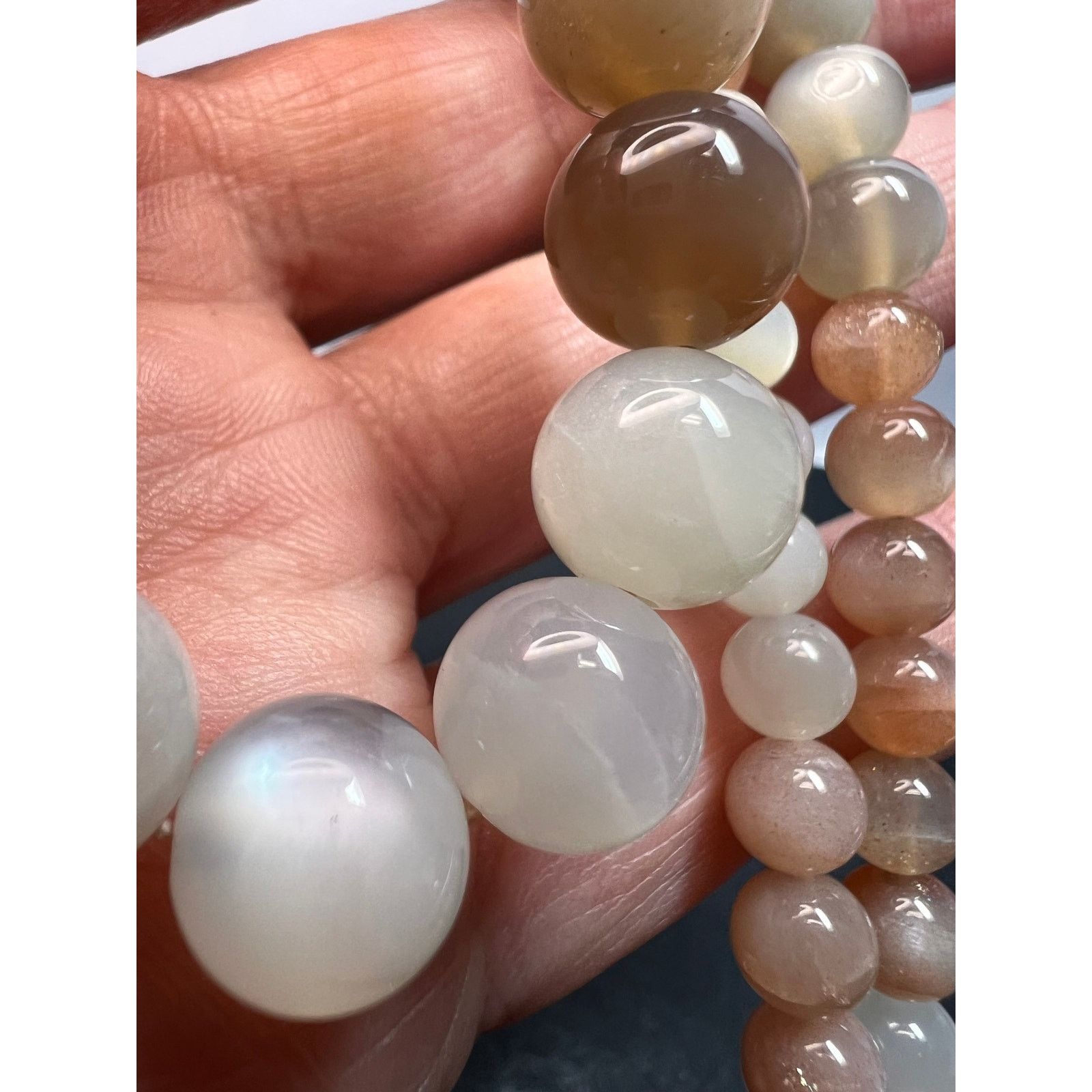 Other Mixed moonstone sterling silver bolo necklace Size ONE SIZE - 7 Thumbnail
