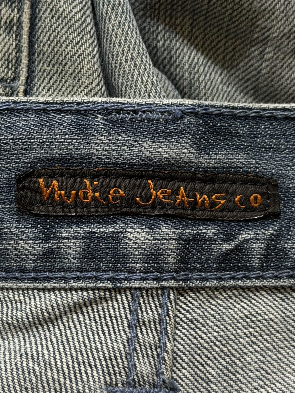 Nudie Jeans Vintage Y2K Nudie Italy Regular Ralf Faded Wash Distressed Size US 31 - 6 Thumbnail