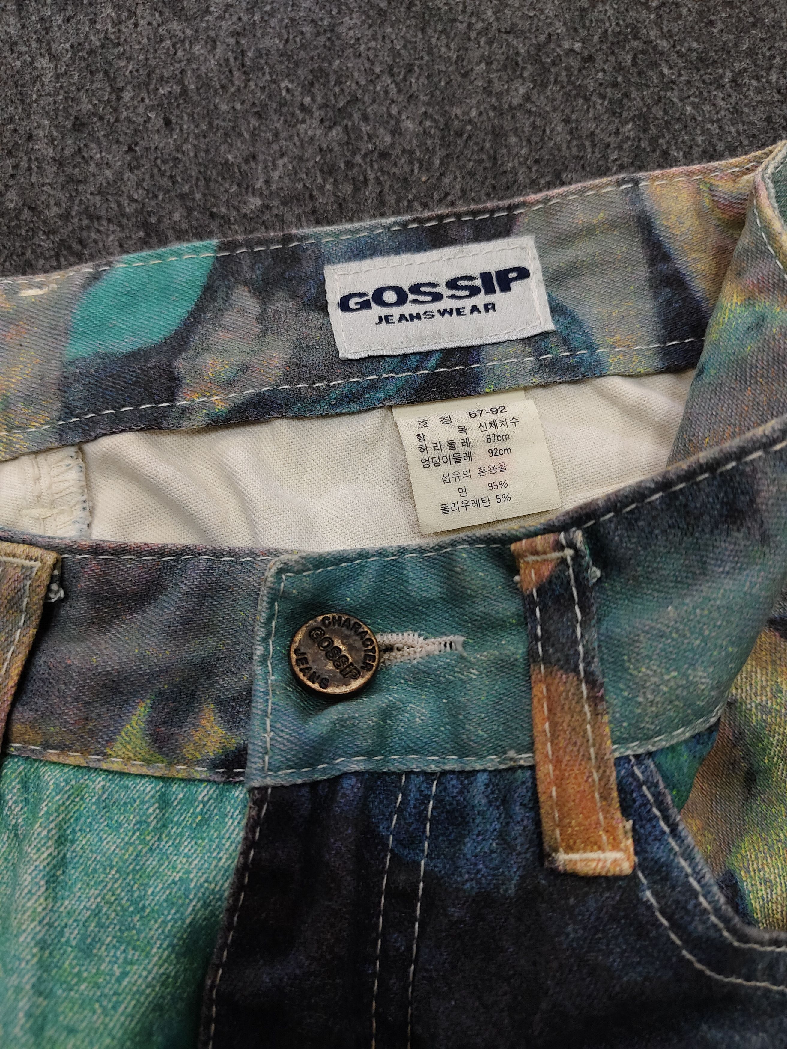 Seditionaries 90s Gossip- Renaissance Chaos Art Graphic Jeans Size US 30 / EU 46 - 5 Thumbnail