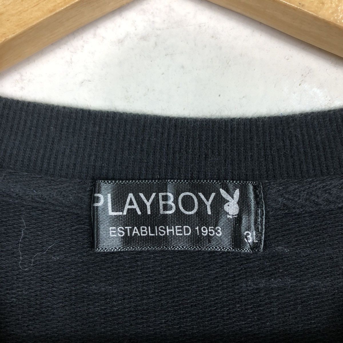 Japanese Brand × Playboy Vintage Playboy Sweatshirt Big Gold Logo Rare Medium Size US M / EU 48-50 / 2 - 11 Thumbnail