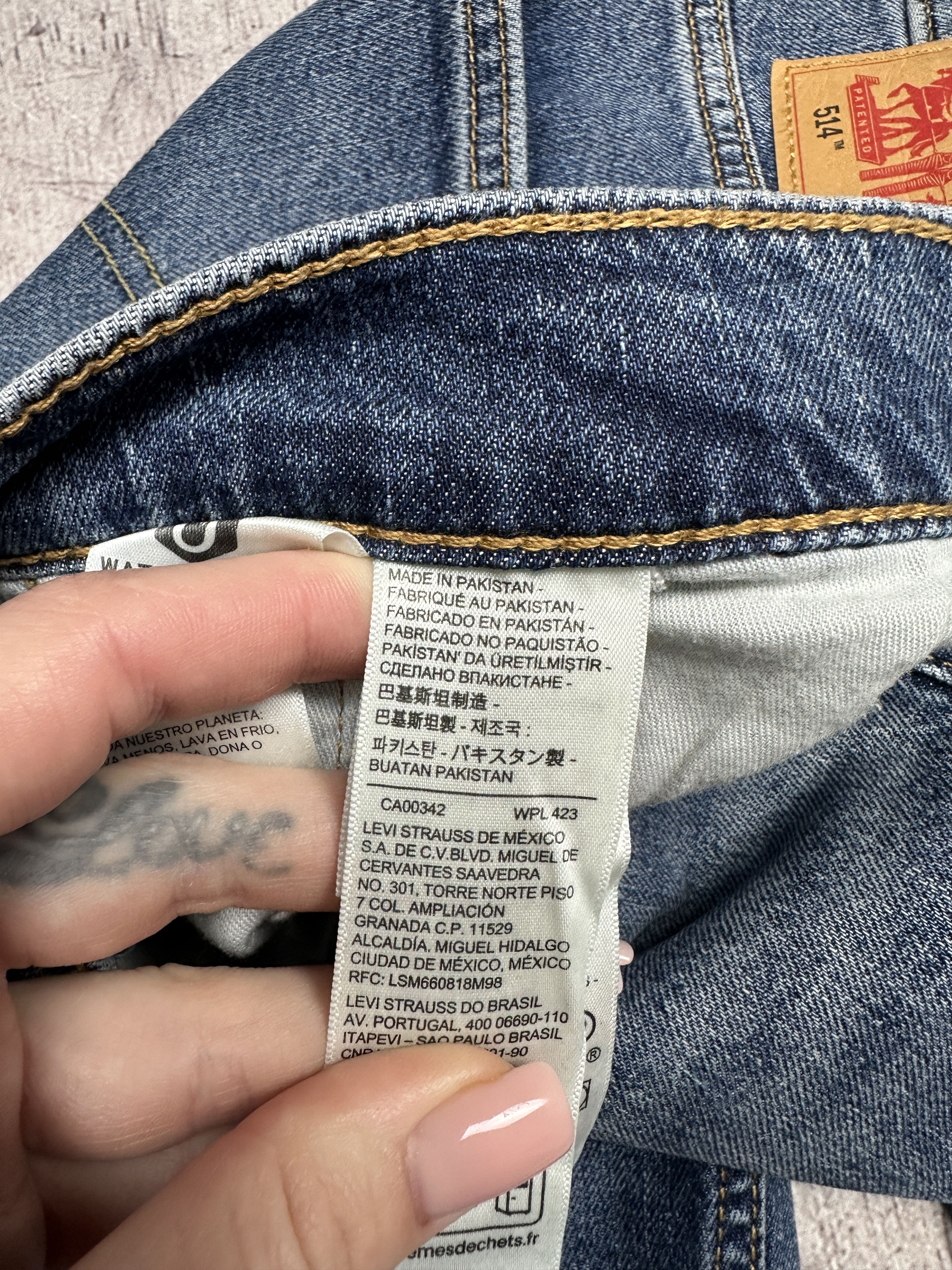 Levi's Levi's 514 Mens Denim Pants Jeans Size 30 x 32 Size US 30 / EU 46 - 8 Thumbnail