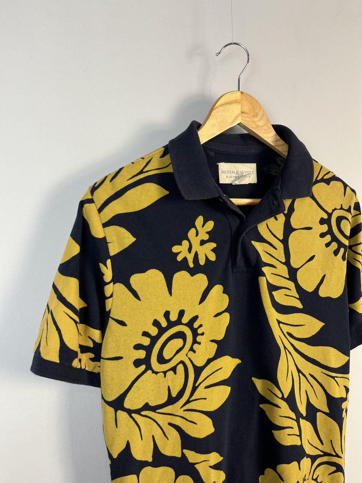 Denim & Supply Ralph Lauren × Ralph Lauren Denim And Supply Ralph Lauren Floral Cotton Polo Size US S / EU 44-46 / 1 - 2 Thumbnail
