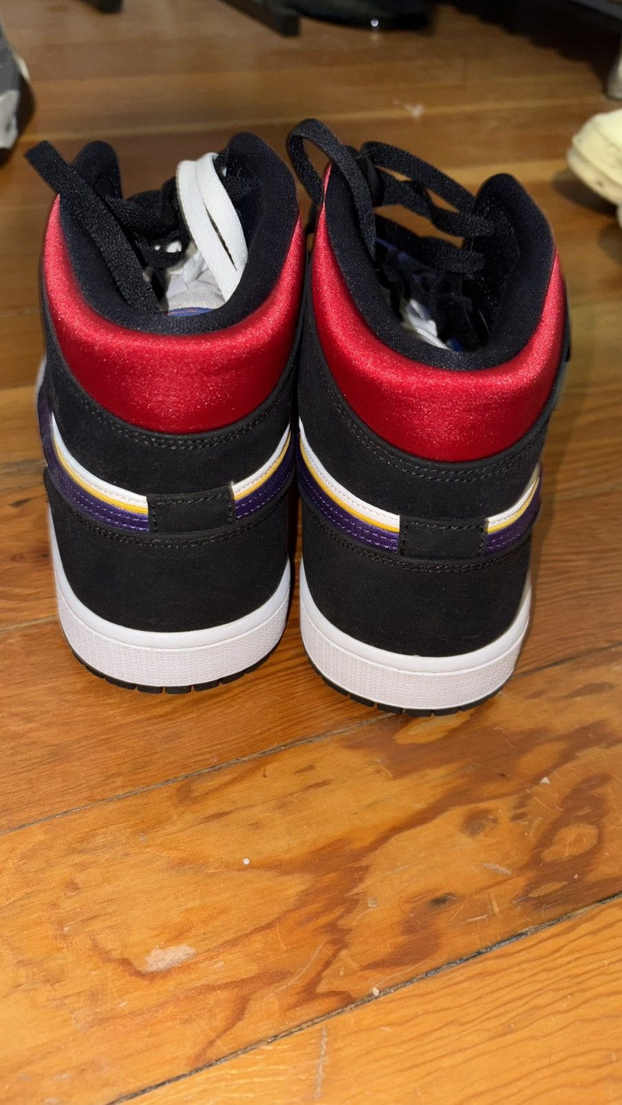 Jordan Brand Jordan 1 Mid Lakers Top 3 Size US 11.5 / EU 44-45 - 4 Thumbnail