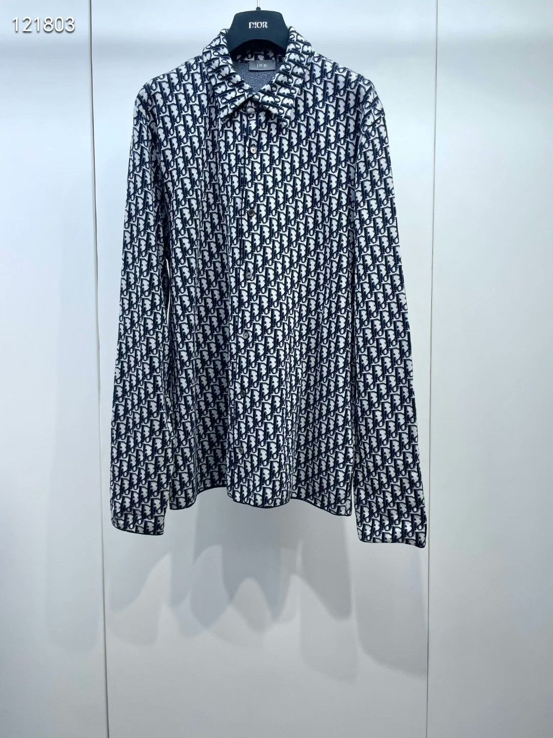 Dior Dior Classic All-Over Print Knit Jacket Size US L / EU 52-54 / 3 - 1 Thumbnail
