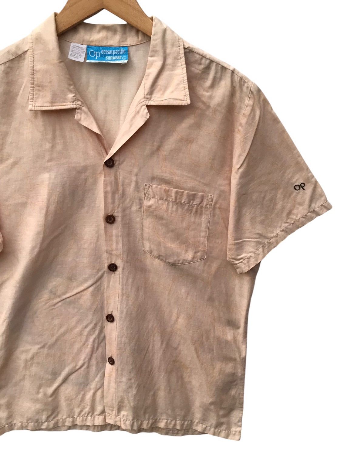 Ocean Pacific Vintage Ocean Pacific Dragon Print Surf Skates Button Shirt Size US L / EU 52-54 / 3 - 3 Thumbnail