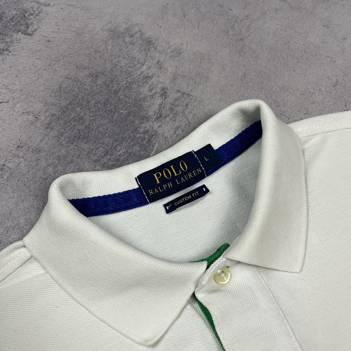 Polo Ralph Lauren Vintage Polo Ralph Lauren y2k big logo polo shirt 90’s Size US L / EU 52-54 / 3 - 4 Thumbnail