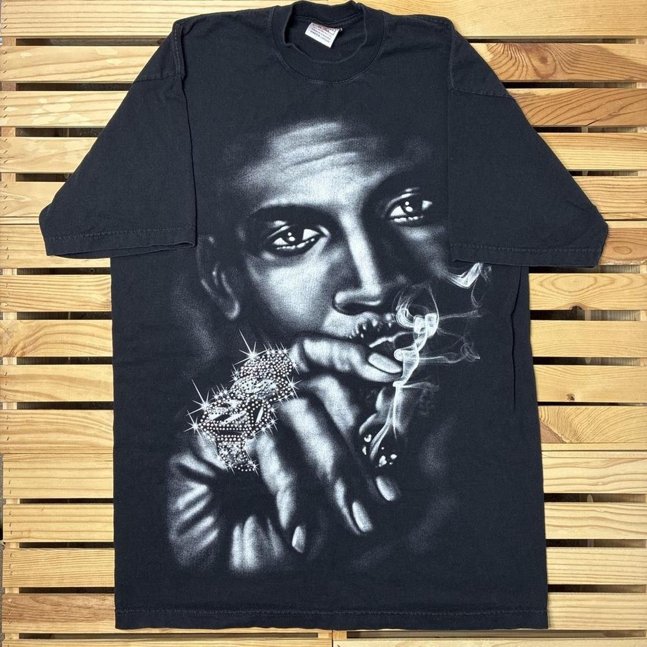 Other Vintage Iced Out Black Y2K Hip Hop Tee Size 2XLT | Grailed