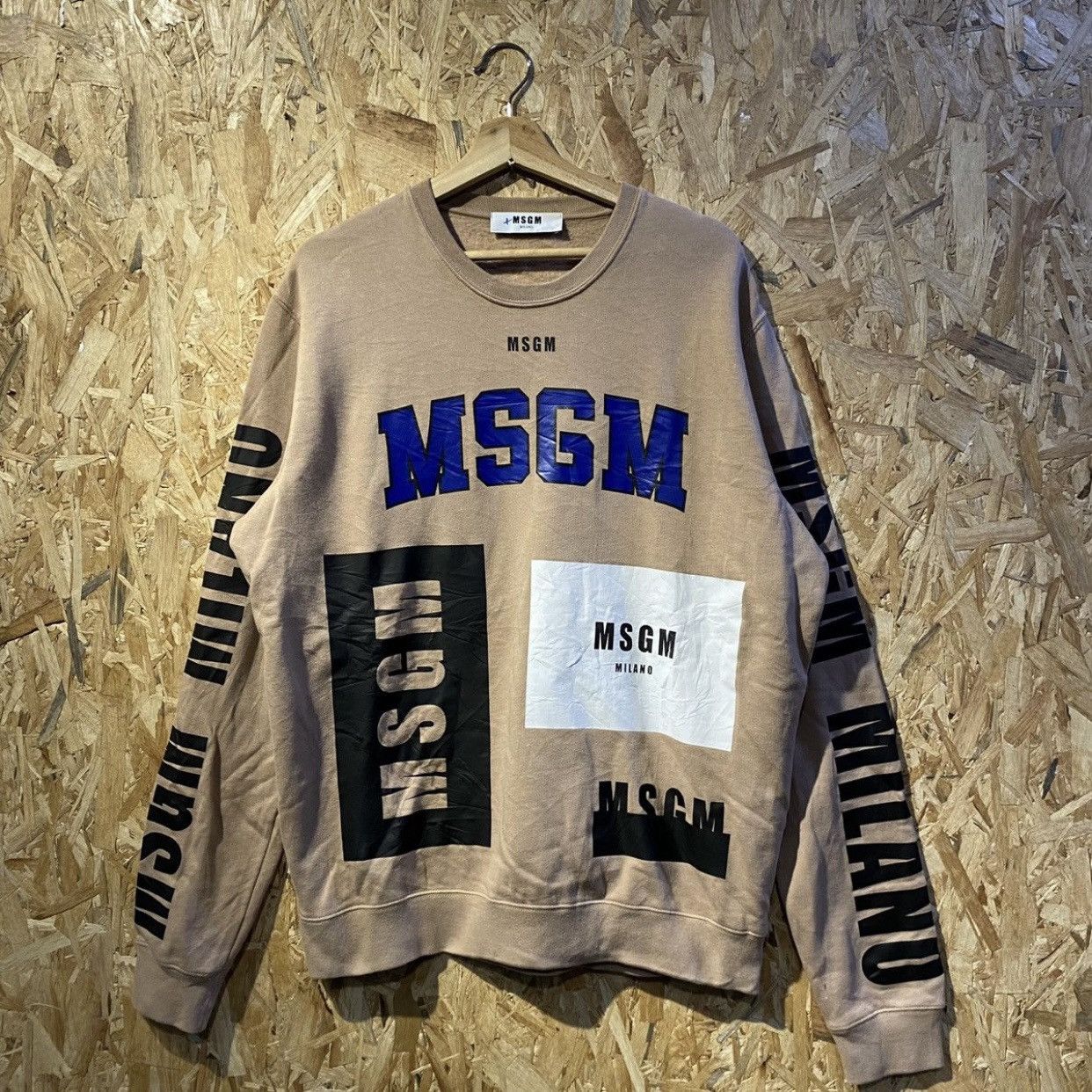 MSGM MSGM Milano Multi Logo Sweatshirts Size US S / EU 44-46 / 1 - 1 Thumbnail