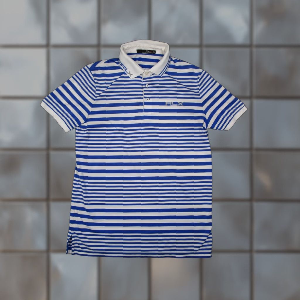 RLX Ralph Lauren RLX Ralph Lauren Shirt Mens Medium Blue Polo Performance Makai Golf Club Hawaii Logo Mens Size US M / EU 48-50 / 2 - 1 Thumbnail