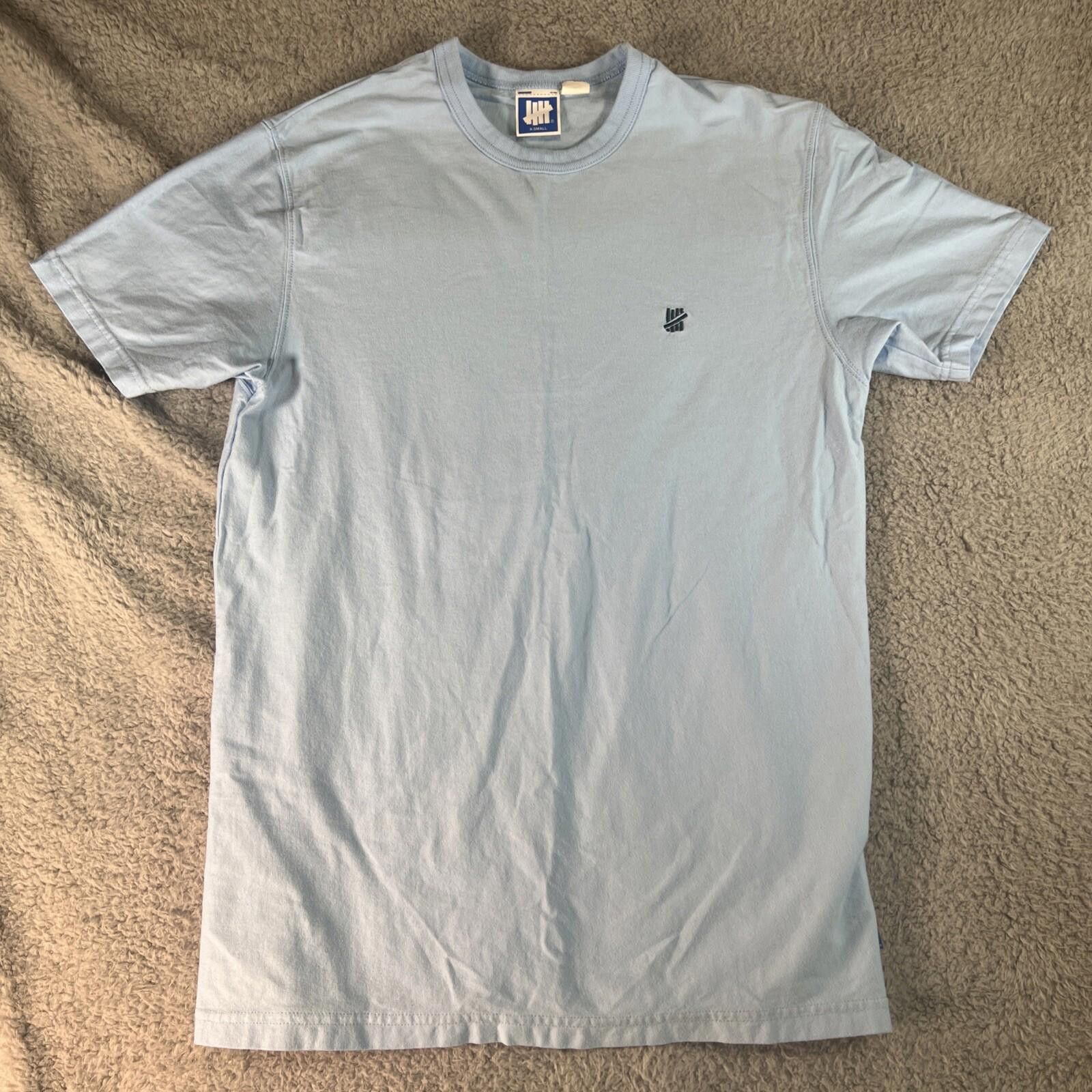 Undefeated Undefeated Adult Tee T-Shirt Light Blue X-Small Men UNDFTD Size US XS / EU 42 / 0 - 1 Thumbnail