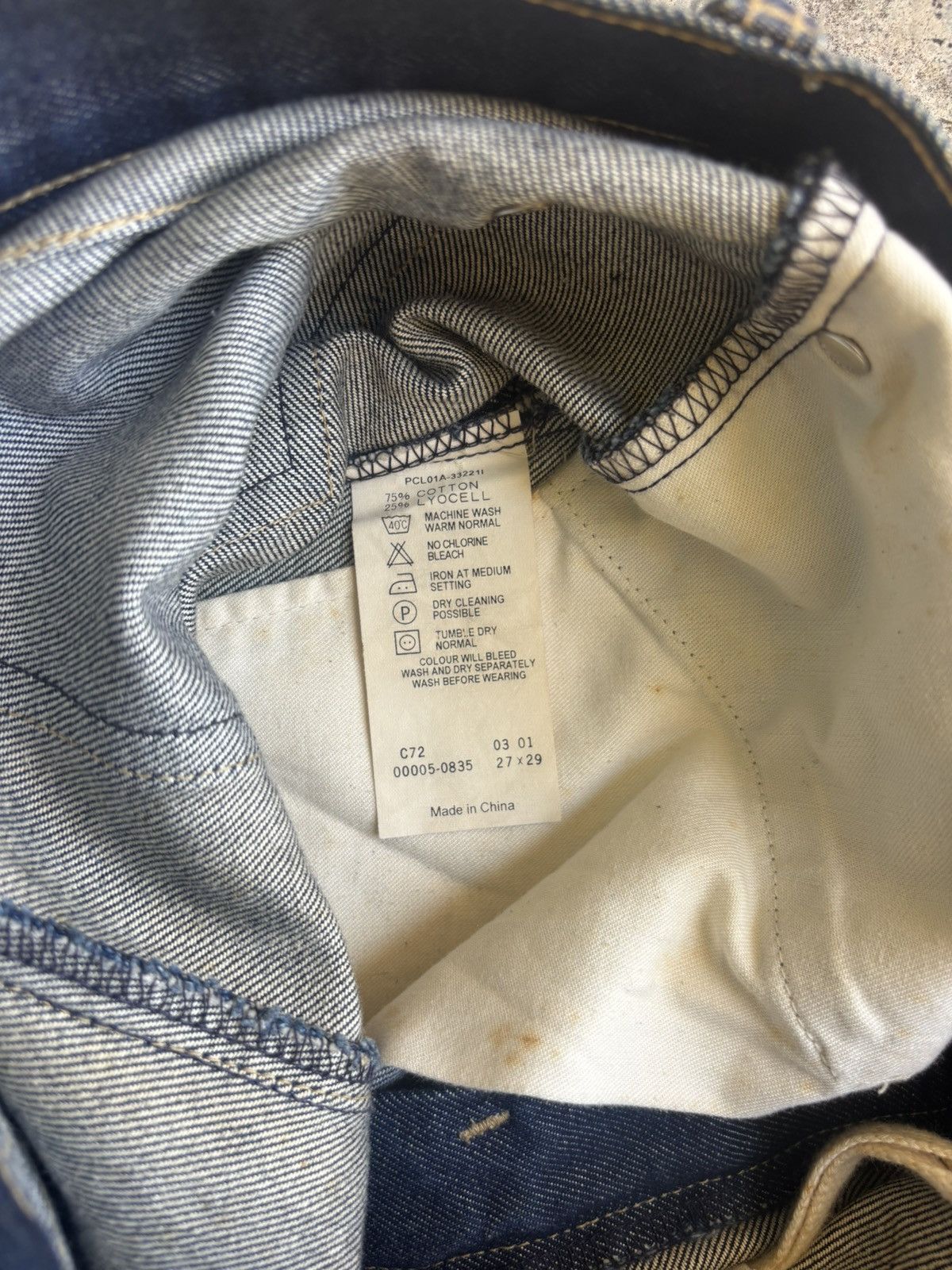 Levi's × Vintage Levi’s Engineer Vintage Pant Size US 27 - 3 Thumbnail