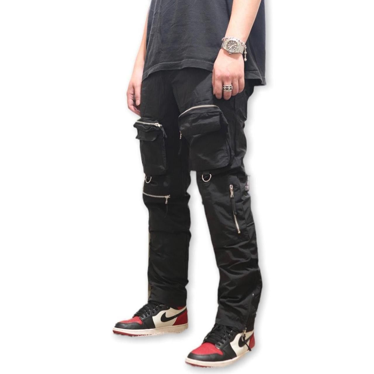 Vintage Tactical Combat Cargo Pants Black Size US 34 / EU 50 - 1 Thumbnail