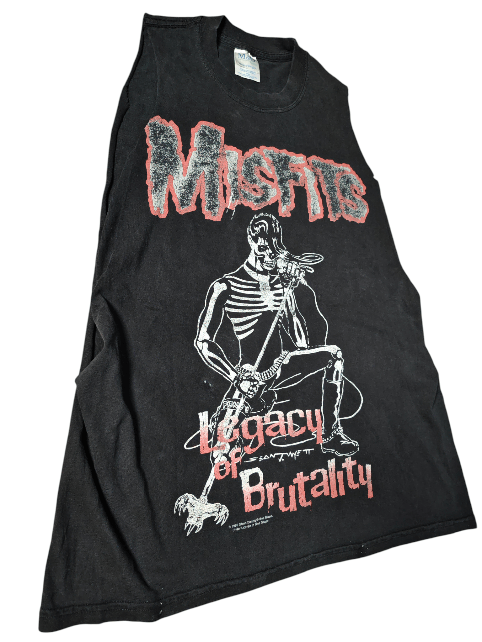 Misfits Vintage Misfits Legacy Of Brutality 1999 Tshirt Blue grape Size US L / EU 52-54 / 3 - 1 Thumbnail