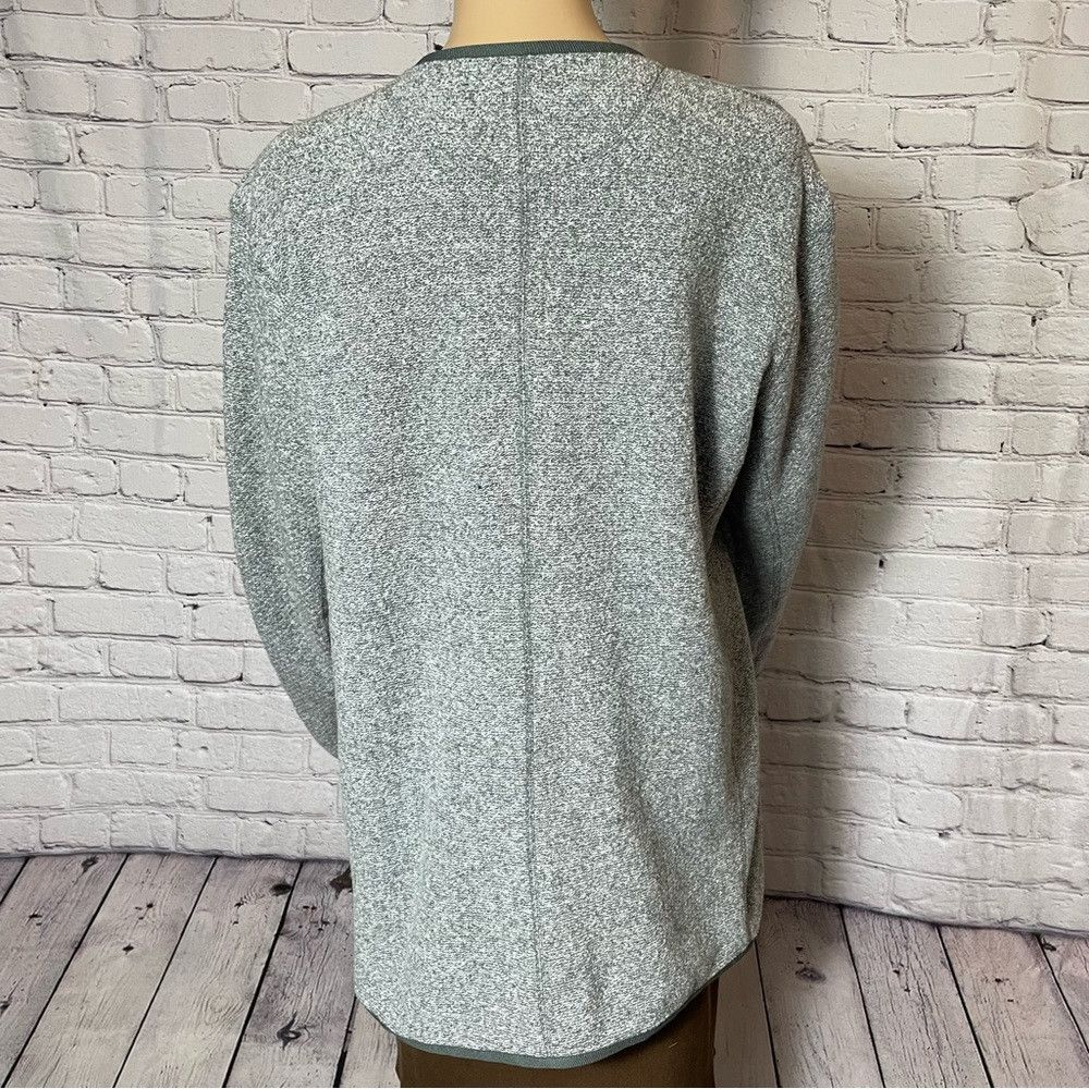 Vineyard Vines NWT New Vineyard Vines Grey Sweater Fleece Open Jacket Size Size M / US 6-8 / IT 42-44 - 4 Thumbnail