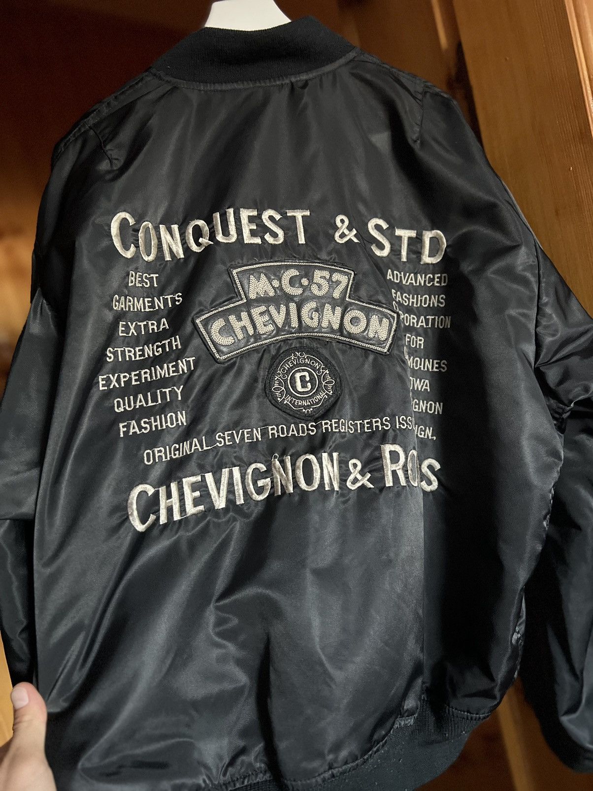 Chevignon × Vintage Vintage Chevignon bomber jacket Size US XL / EU 56 / 4 - 17 Thumbnail