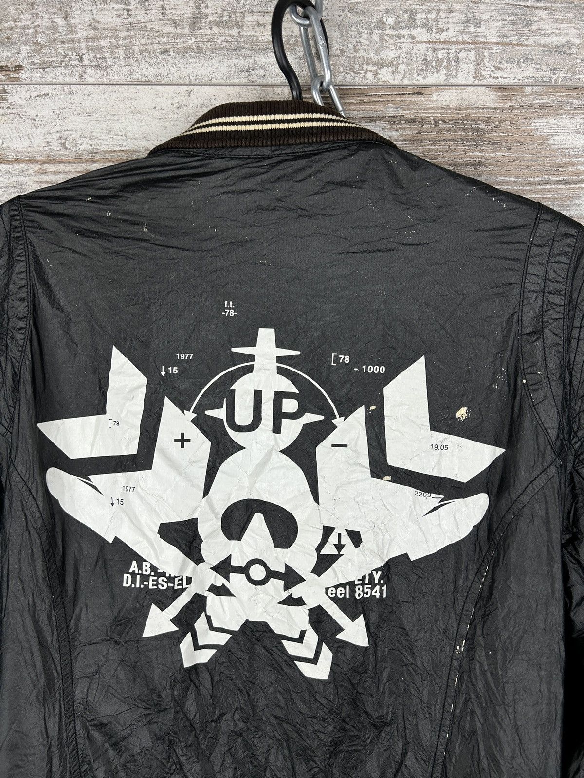 Diesel × Vintage Mens Vintage Diesel Project jacket y2k streetwear rare Size US L / EU 52-54 / 3 - 15 Thumbnail