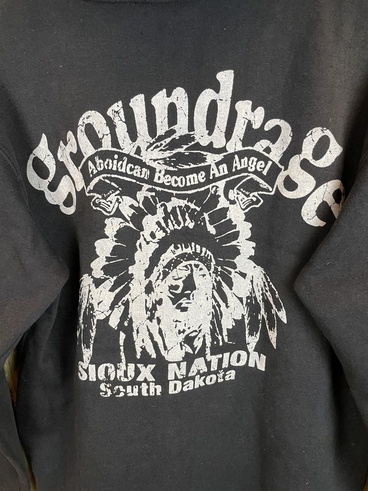 Japanese Brand × Vintage Vintage groundrage south dakota 39 hoodie Size US L / EU 52-54 / 3 - 4 Thumbnail