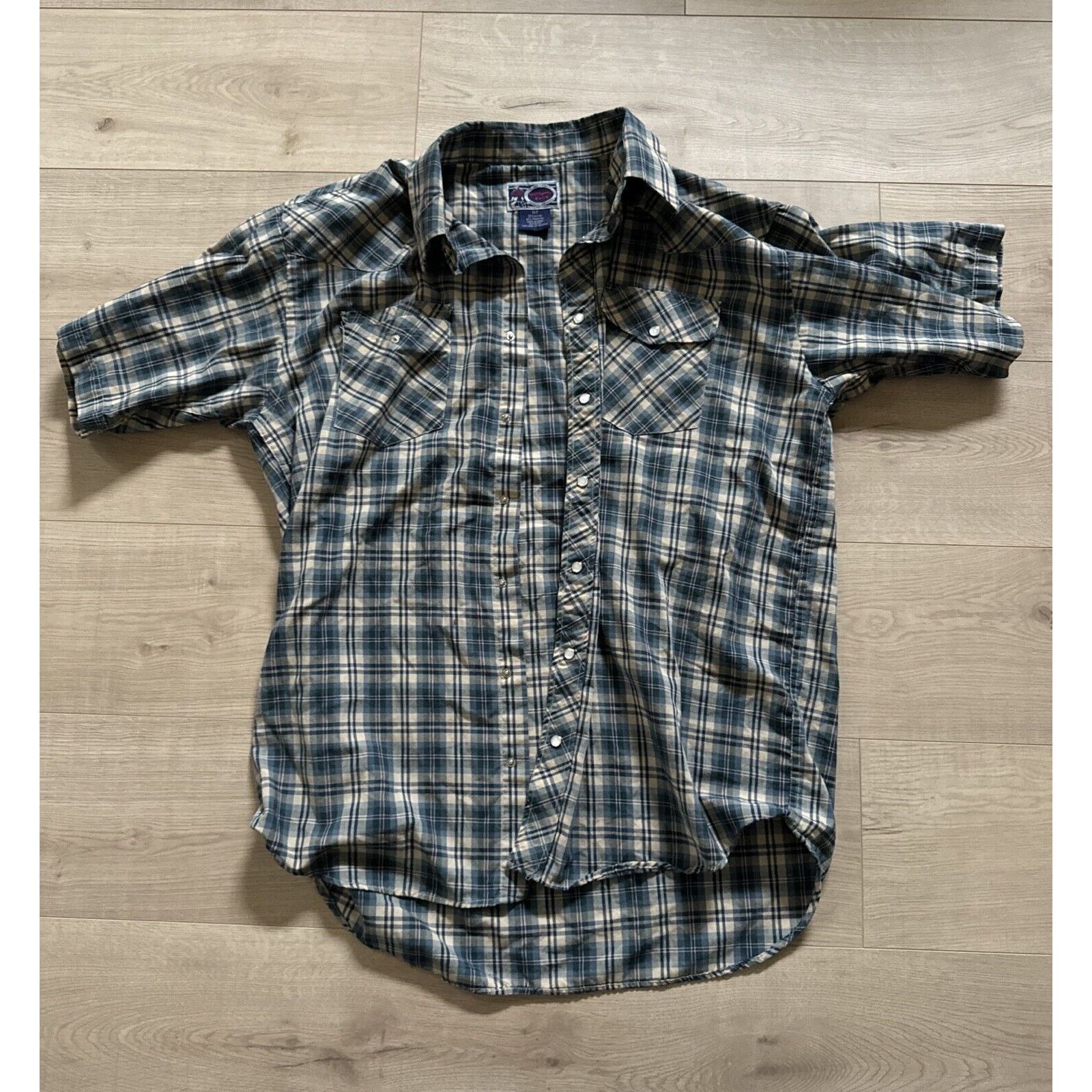 Other Williams Bay Tan Plaid Flannel Shirt Button Down Men's XL Size US XL / EU 56 / 4 - 1 Thumbnail