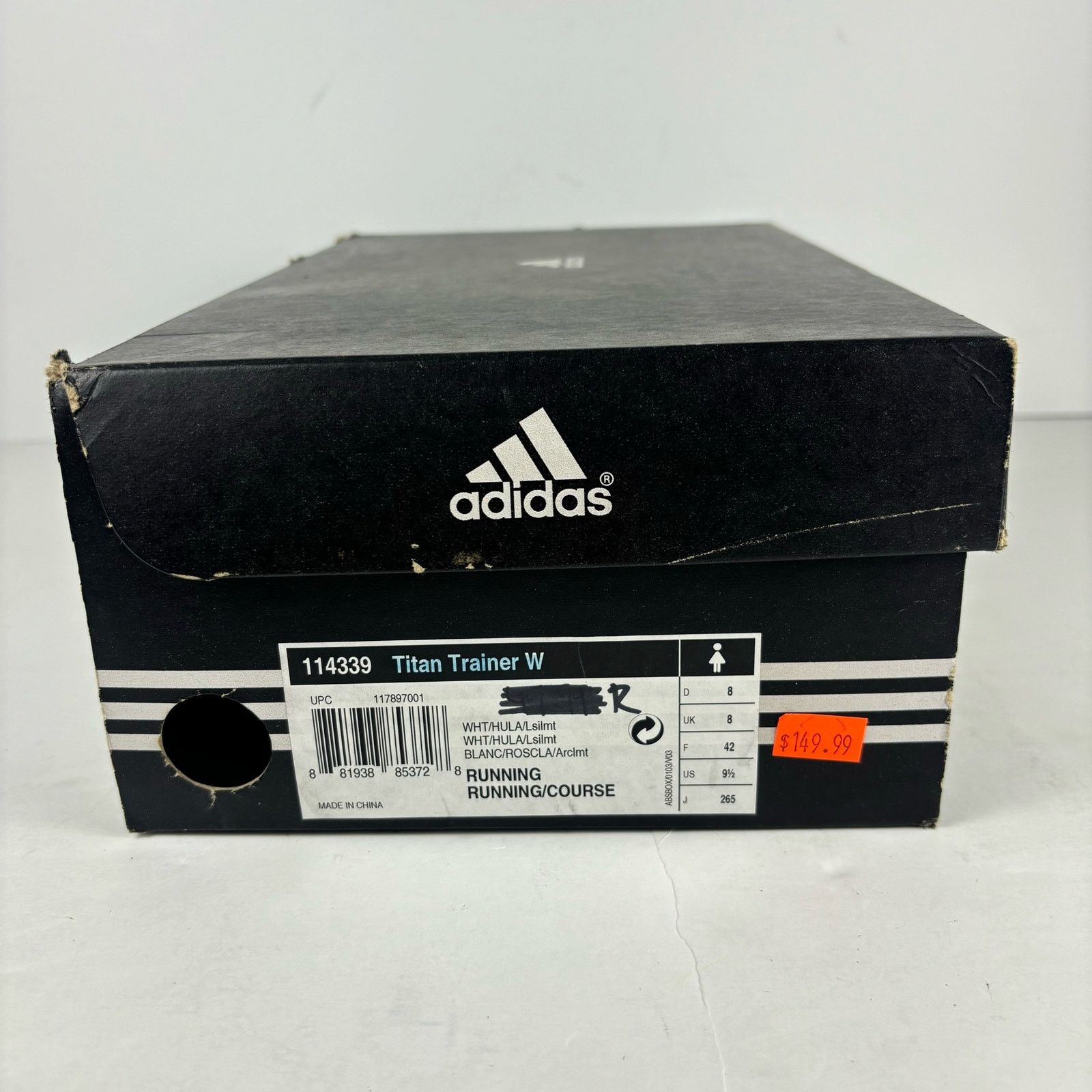 Adidas VTG Deadstock Adidas Titan Trainer Y2K retro sneaker wms 9.5 Size US 9.5 / IT 39.5 - 8 Thumbnail