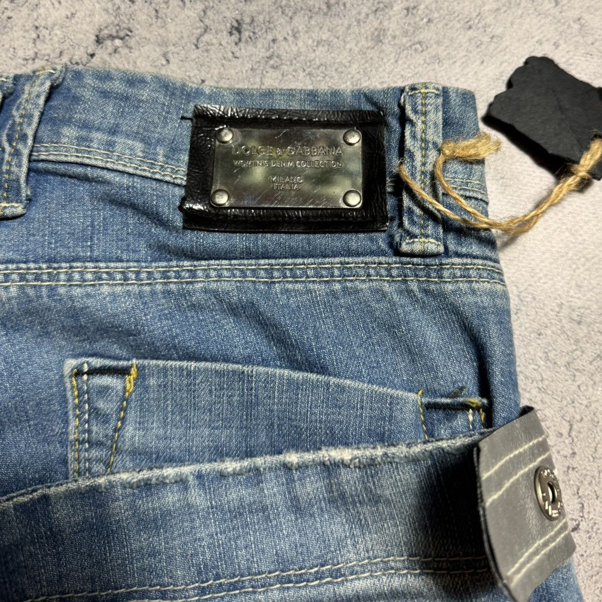 Vintage Archive Dolce & Gabbana Style Double Layered Pants Size 26" / US 2 / IT 38 - 4 Thumbnail