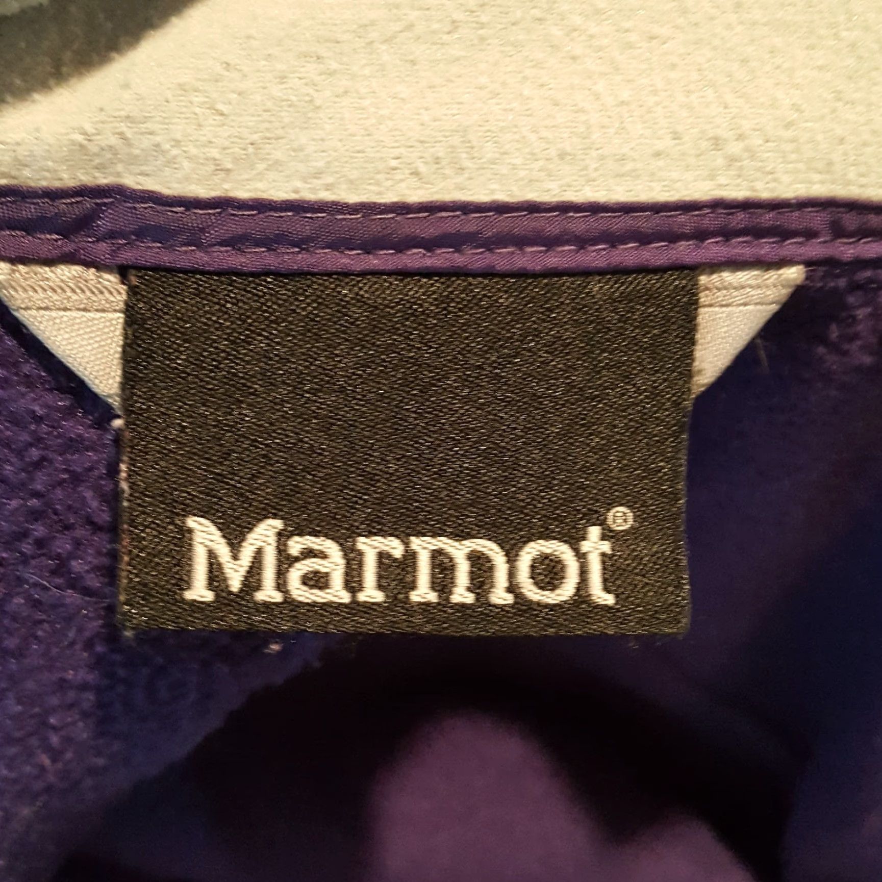 Marmot Marmot Purple Fleece Full Zip Up Jacket Women's M Outdoor Hiking Windbreaker Size M / US 6-8 / IT 42-44 - 7 Thumbnail