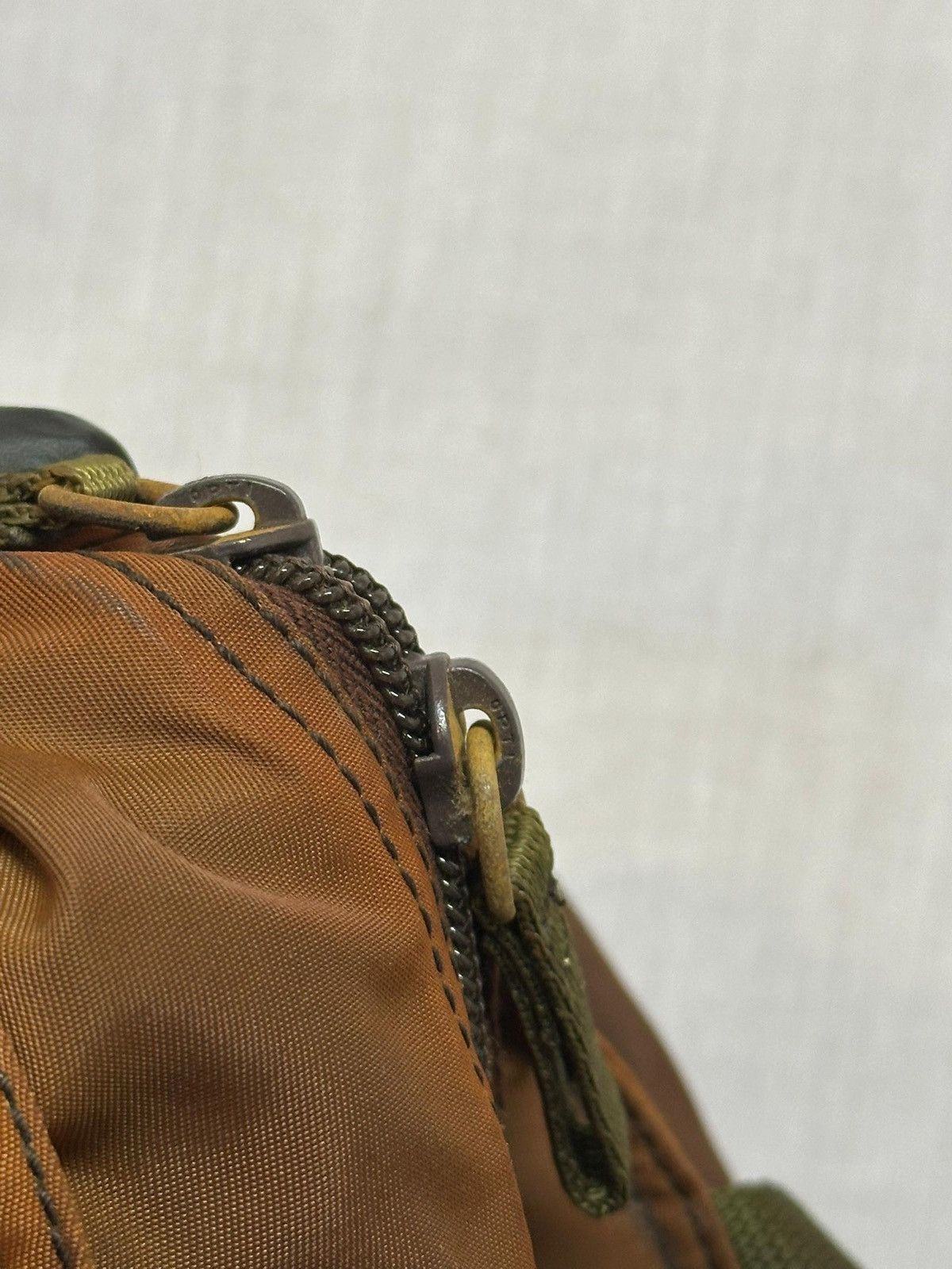 Prada vintage Prada Tessuto Nylon khaki green shoulder Size ONE SIZE - 19 Thumbnail