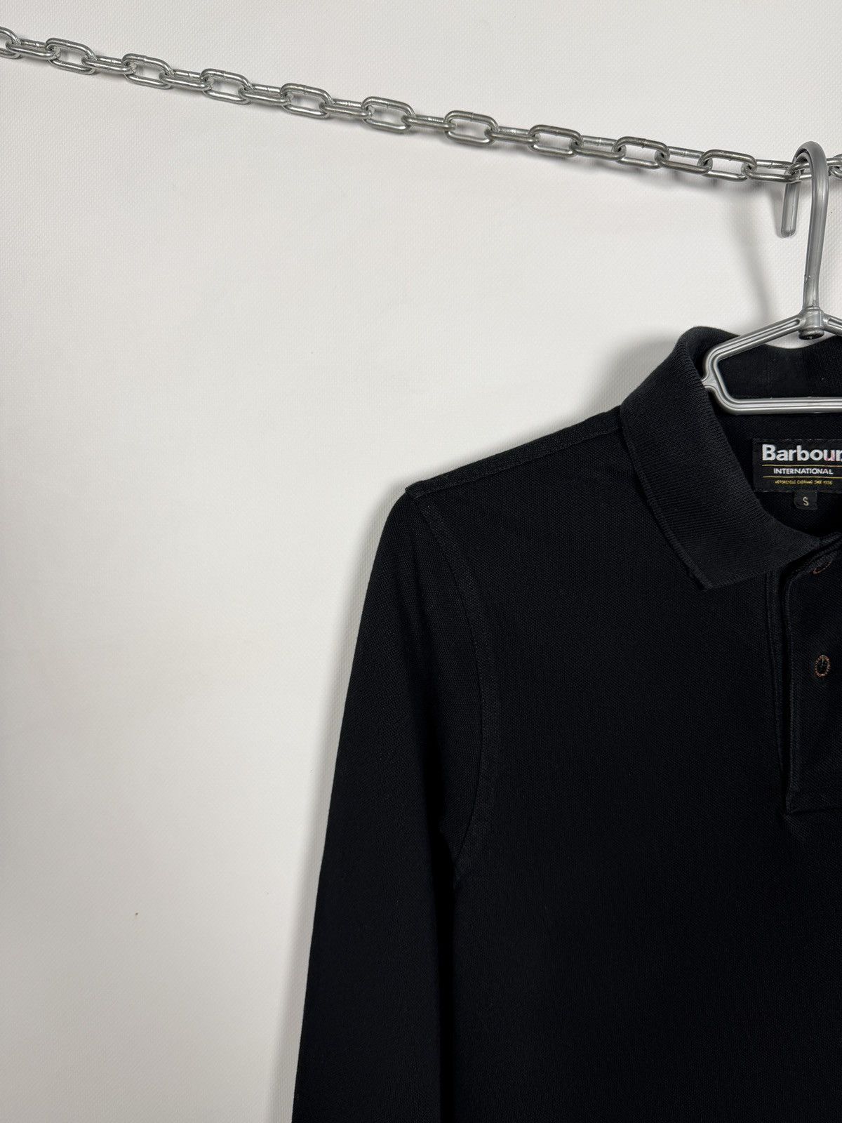 Barbour Barbour International Long Sleeve Polo Shirt Vintage Size S Size US S / EU 44-46 / 1 - 2 Thumbnail