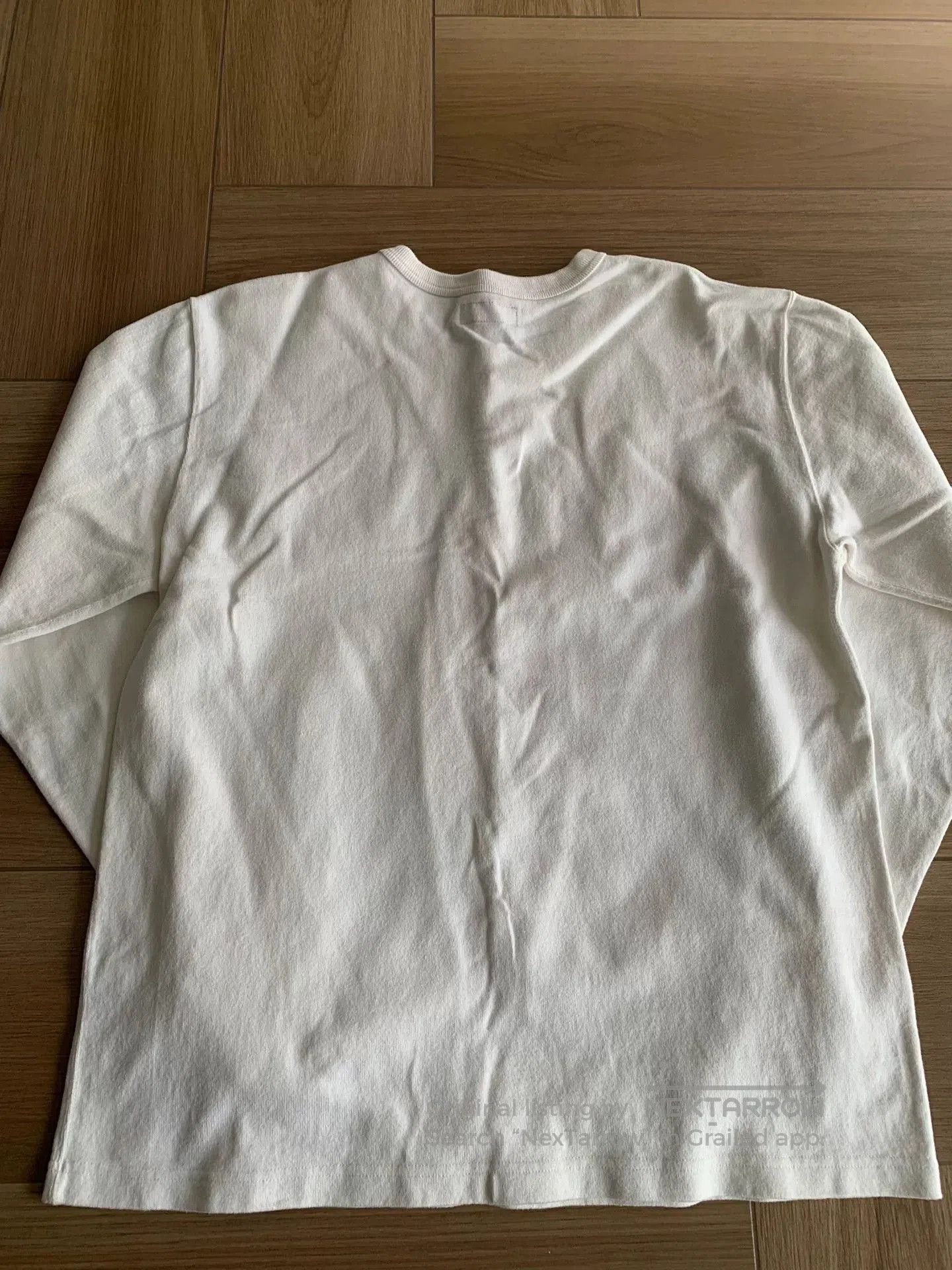 Iron Heart white long sleeve cotton crew neck t. Size US XXL / EU 58 / 5 - 2 Thumbnail