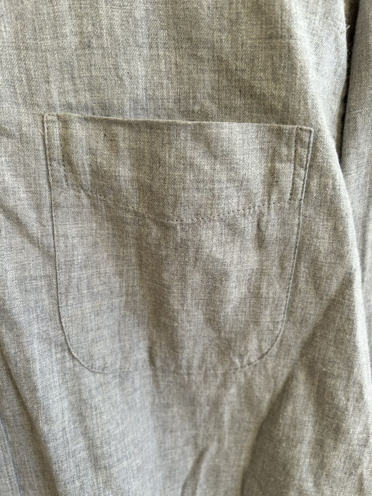 J.Crew Vintage J Crew brushed twill gray button up Size US M / EU 48-50 / 2 - 5 Thumbnail