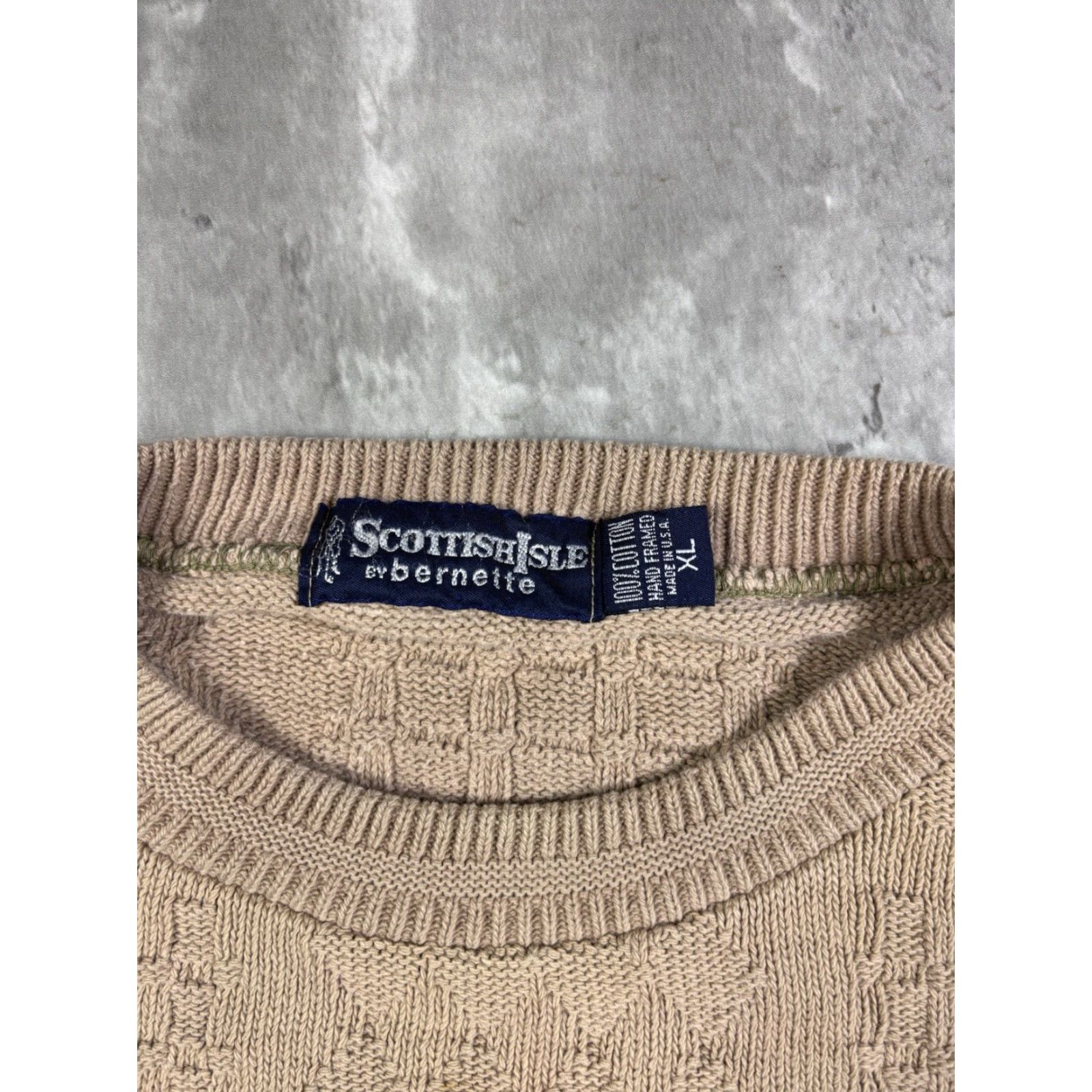 Vintage VINTAGE Golf Embroidered Brown Pullover Knit Sweater Mens XL Size US XL / EU 56 / 4 - 5 Thumbnail