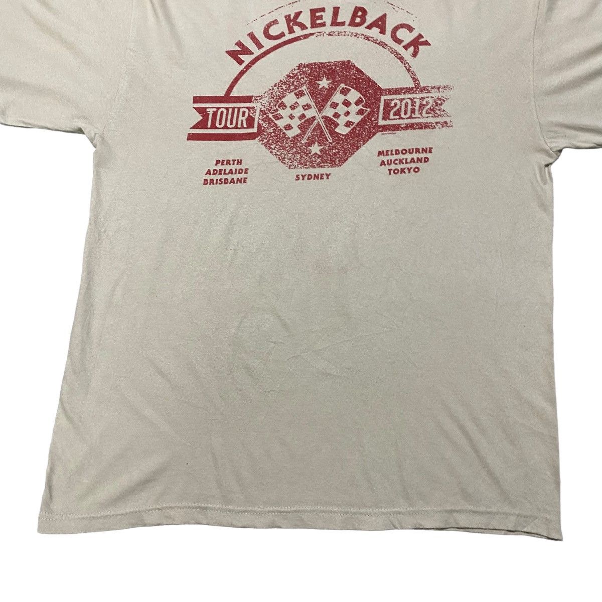 Band Tees Nickelback Midnight Queen Tour 2012 Shirt Size US L / EU 52-54 / 3 - 10 Thumbnail