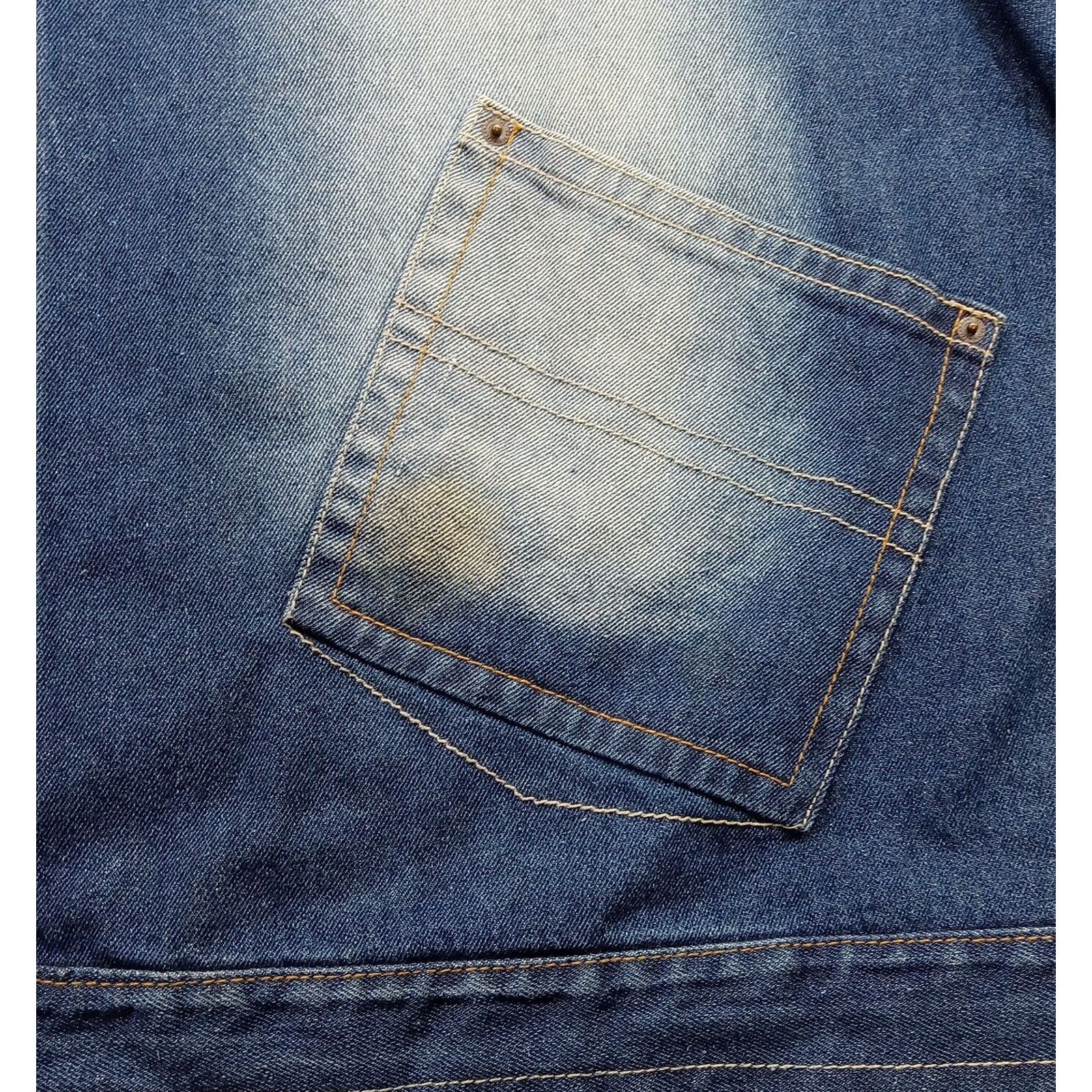 & Other Stories Godbody Jean Jacket Men's 3XL Streetwear Blue Denim Size US XXL / EU 58 / 5 - 2 Thumbnail