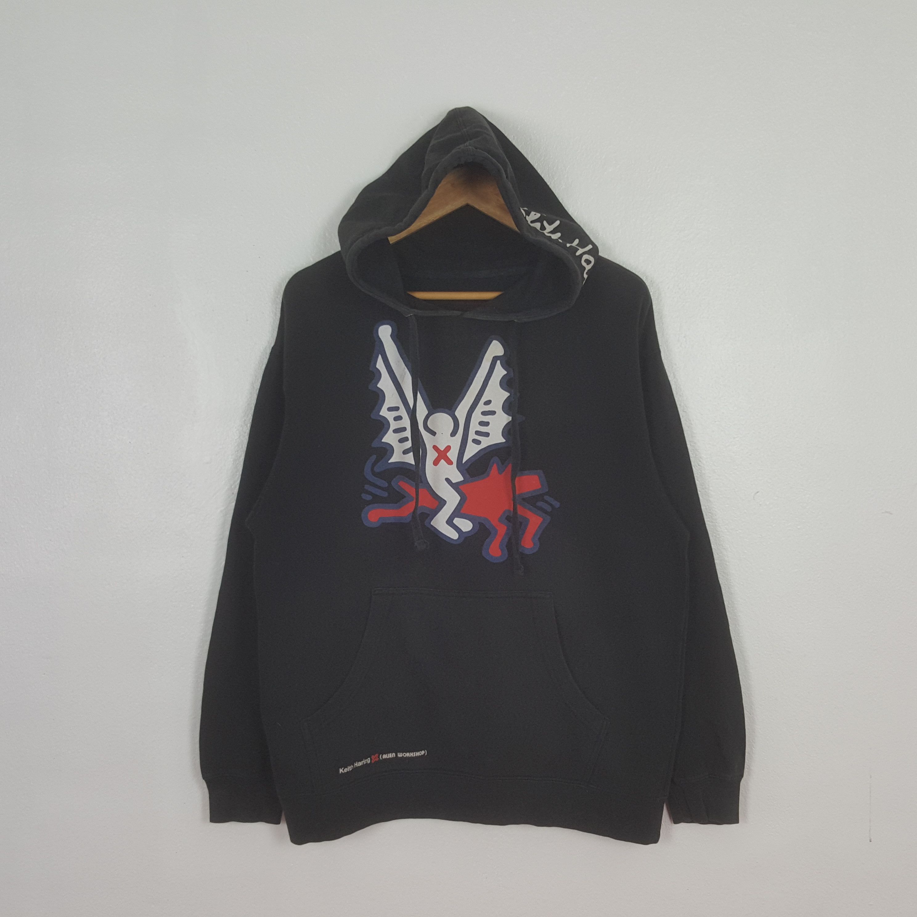 Keith Haring Vintage Keith Haring American Artists Hoodies C321N20 Size US M / EU 48-50 / 2 - 1 Thumbnail