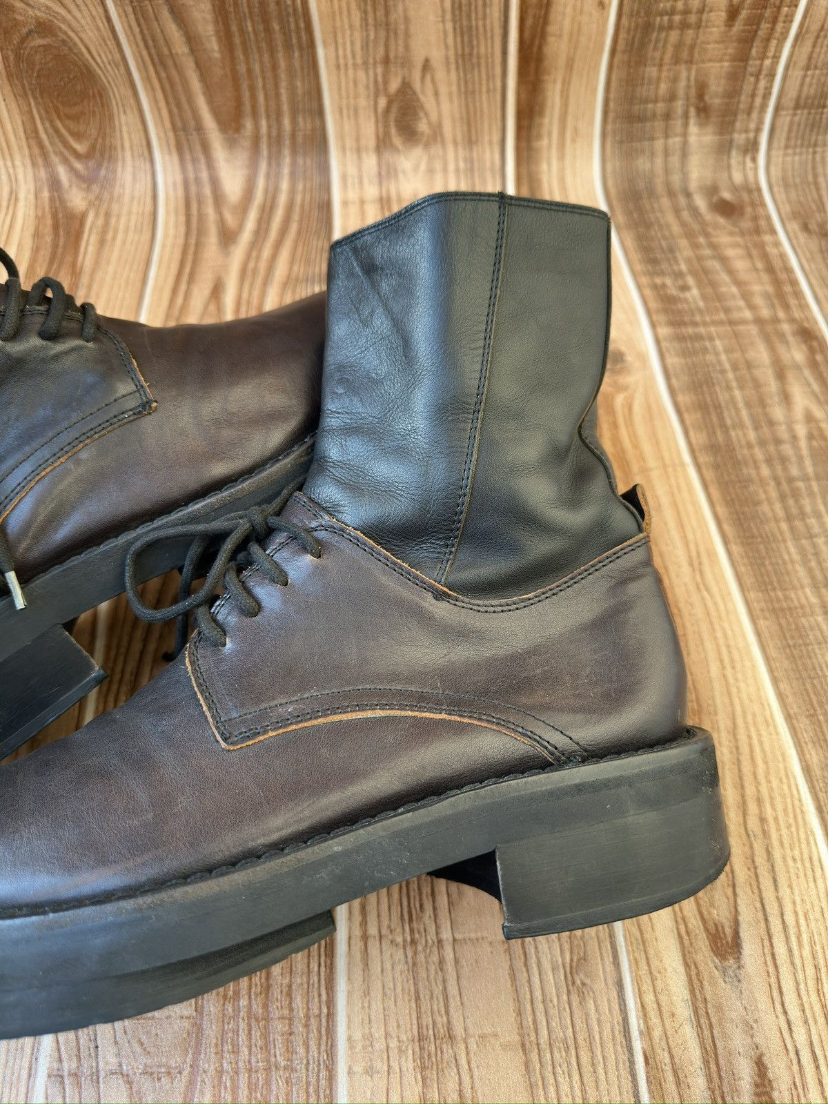 Ann Demeulemeester Ann Demeulemeester Hybrid Derby Boots Size US 8 / EU 41 - 11 Thumbnail