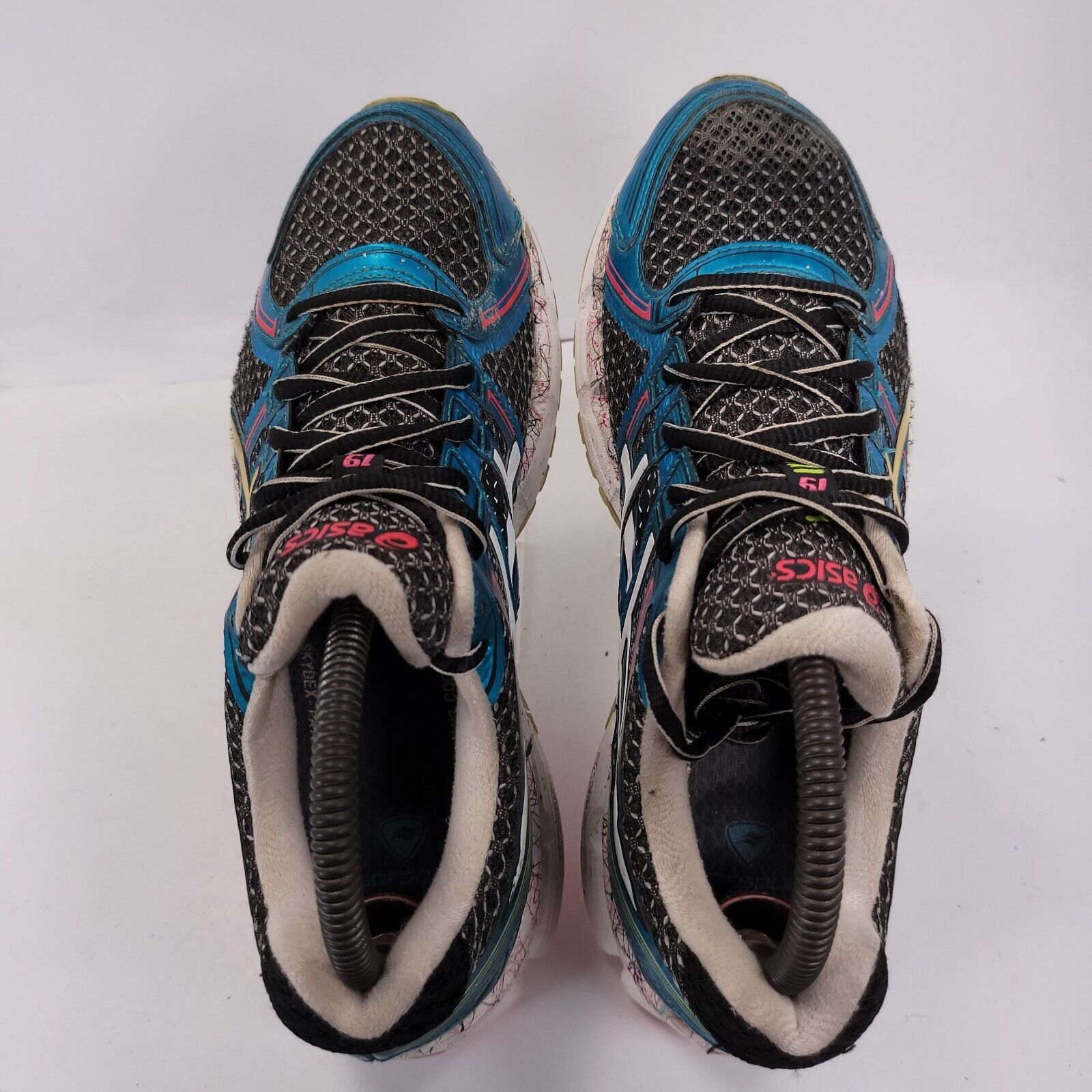 Asics Asics Gel-Kayano 19 Athletic Shoes Womens Size 8 T362N Blue Size US 8 / IT 38 - 4 Thumbnail