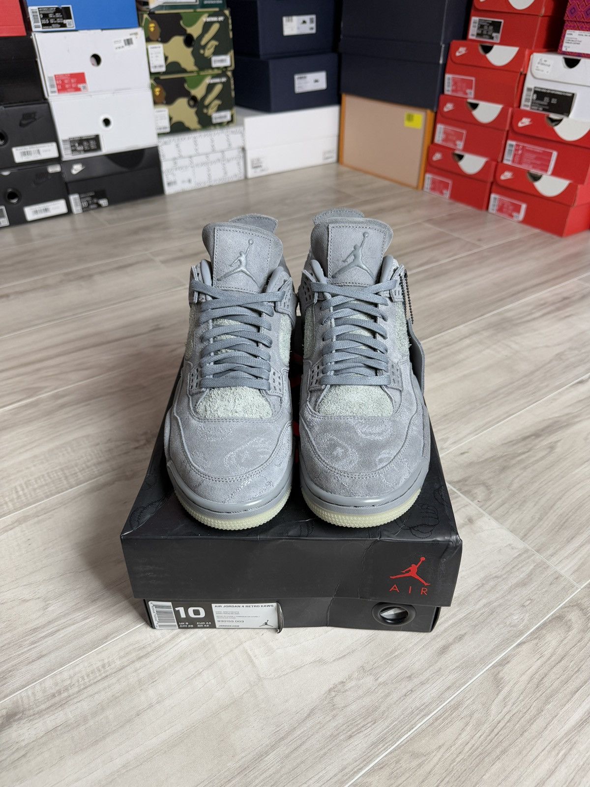 Jordan 4 Grey Kaws