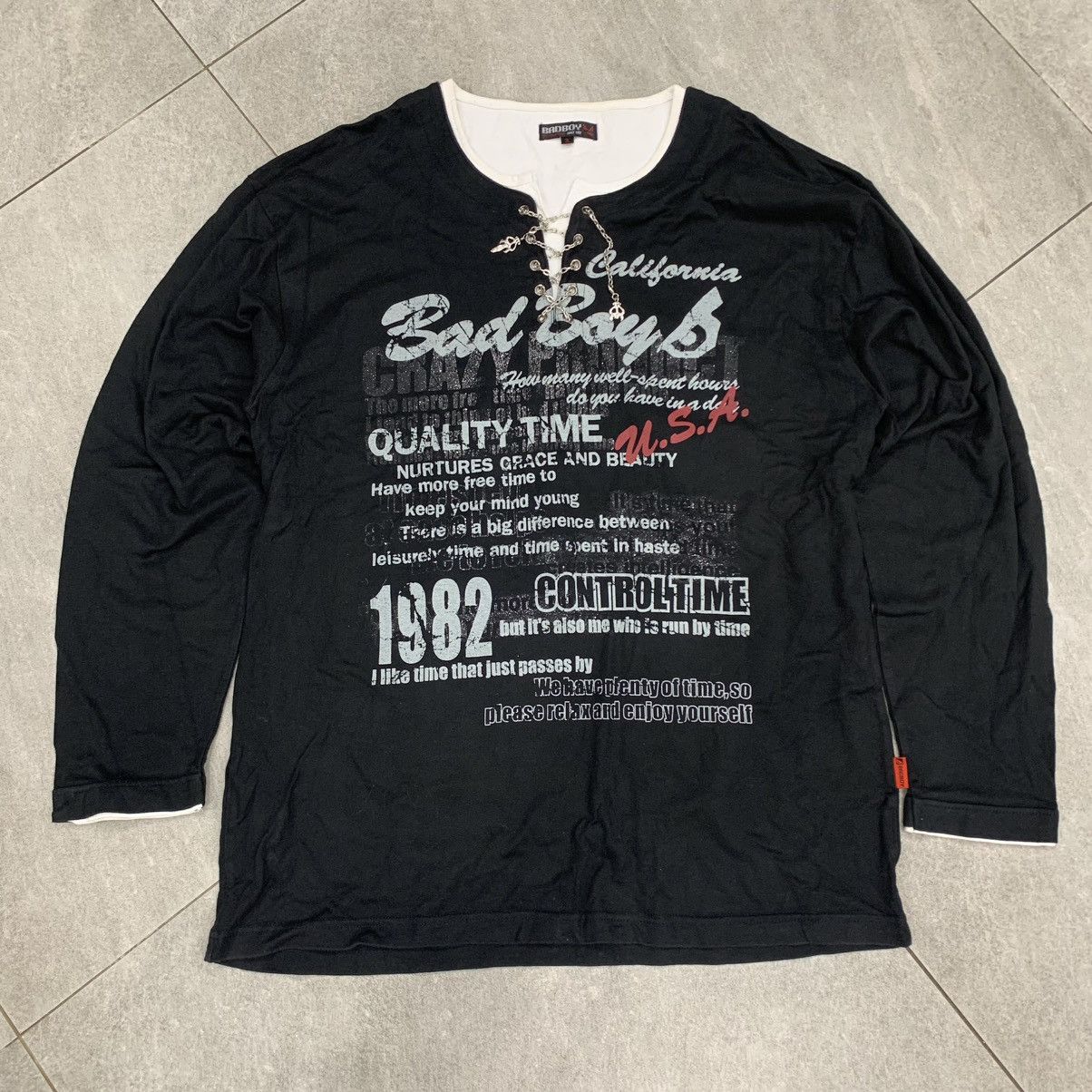 Japanese Brand Vintage Badboy Longsleeve Size US XL / EU 56 / 4 - 1 Thumbnail