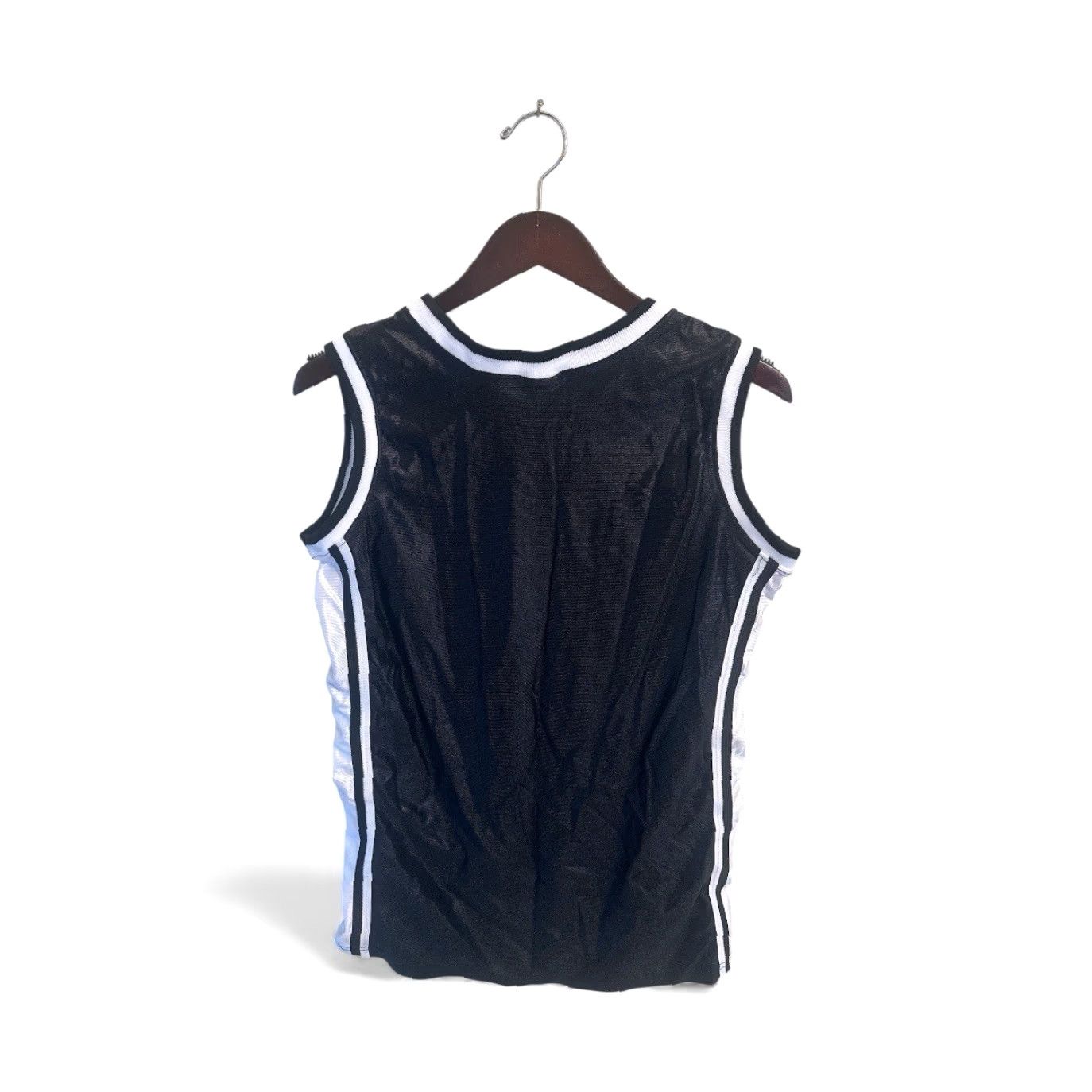 Vintage VINTAGE Don Alleson Dazzle Basketball Jersey Womens Tank M Black NWOT 90s USA Size M / US 6-8 / IT 42-44 - 4 Thumbnail