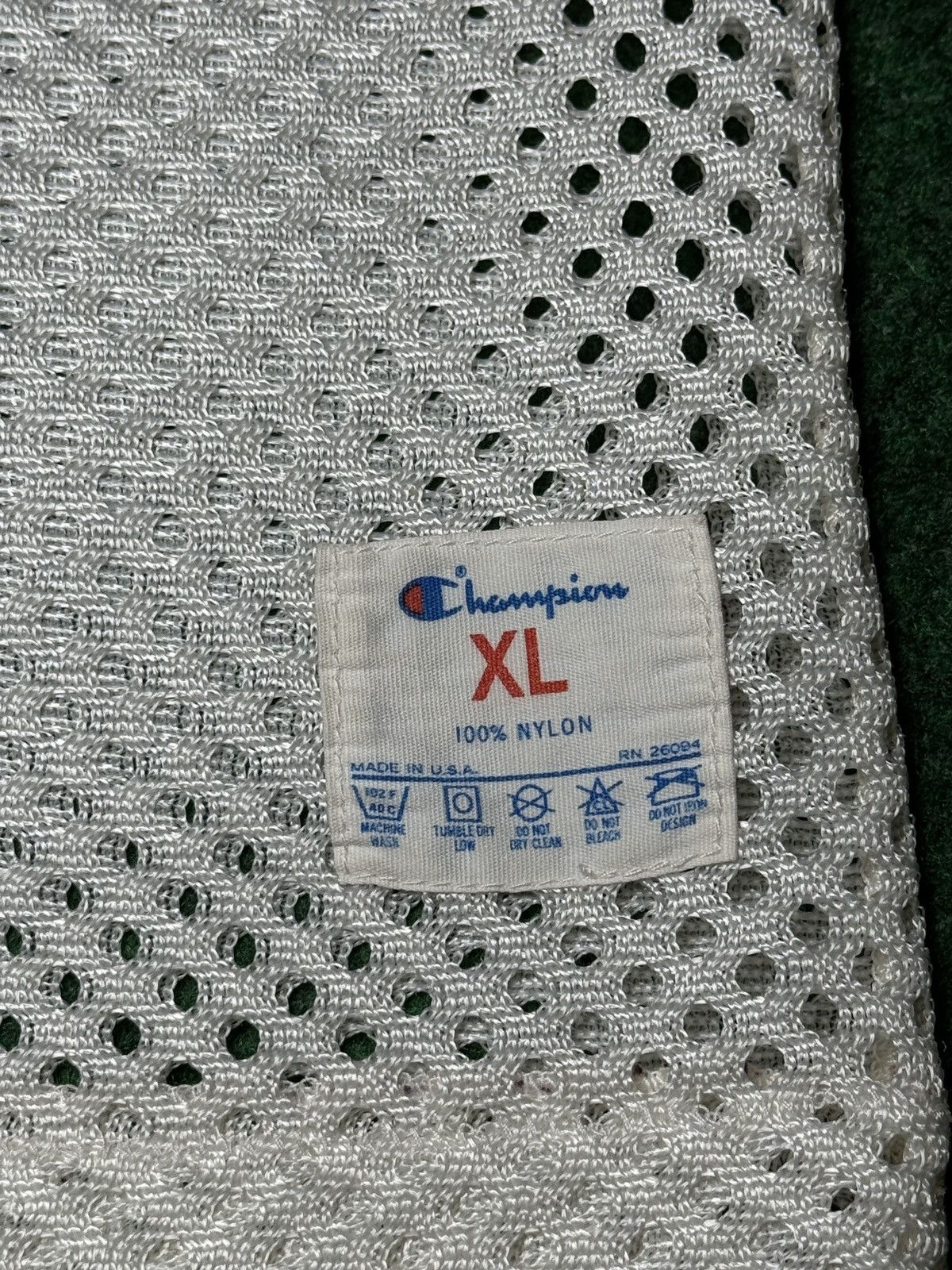 Champion Vintage 70s 80s Champion Football #82 White XL Mesh Jersey Size US XL / EU 56 / 4 - 2 Thumbnail