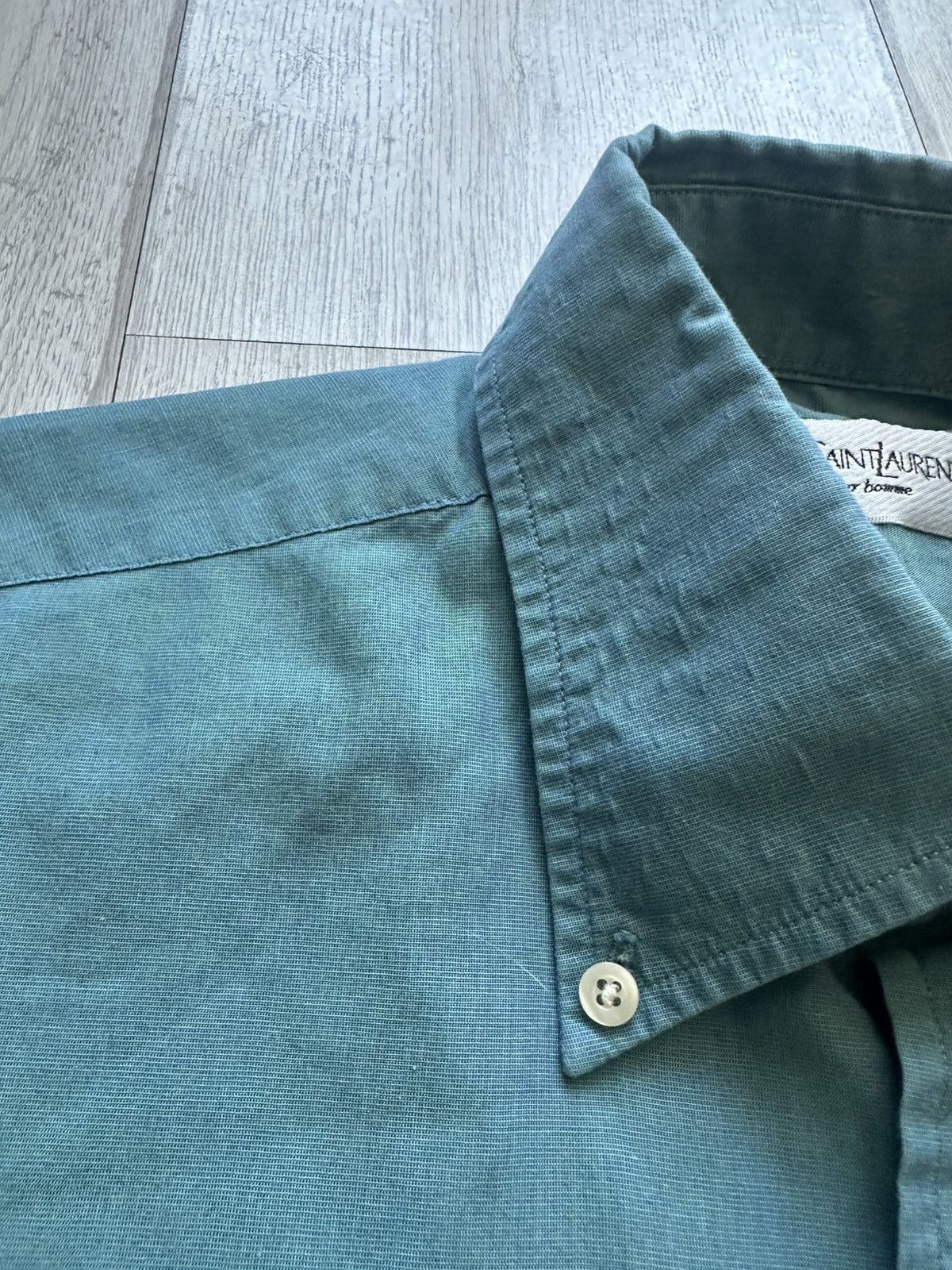 Yves Saint Laurent Yves Saint Laurent ysl short sleeve shirt button ups Size US M / EU 48-50 / 2 - 4 Thumbnail
