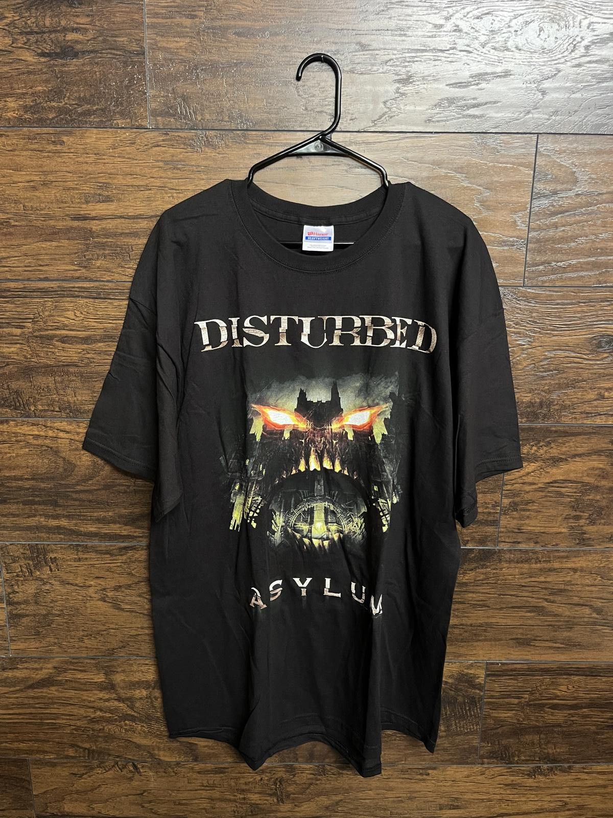 Designer Disturbed T-shirt Asylum Release 2010 Tour Shirt 2XL Size US XXL / EU 58 / 5 - 1 Thumbnail