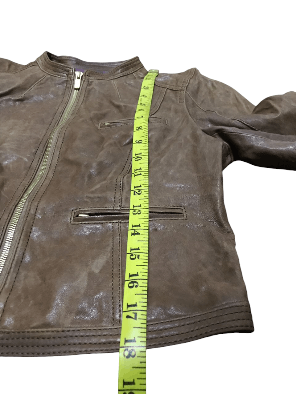 Genuine Leather × Tomorrowland Vintage Tomorrowland Leather Jacket Size XS / US 0-2 / IT 36-38 - 14 Thumbnail