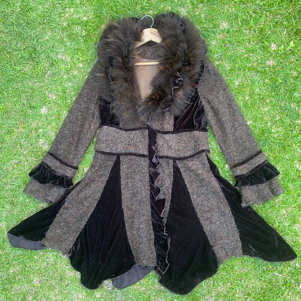 image of If Six Was Nine x Le Grande Bleu L G B Vintage Laliberte Fur Sweater Jacket Snap Button, Women's (S